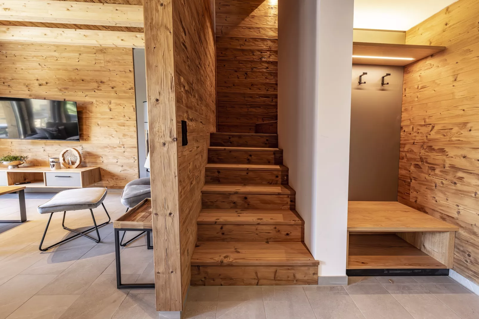 Chalet mit Sauna-Overloop