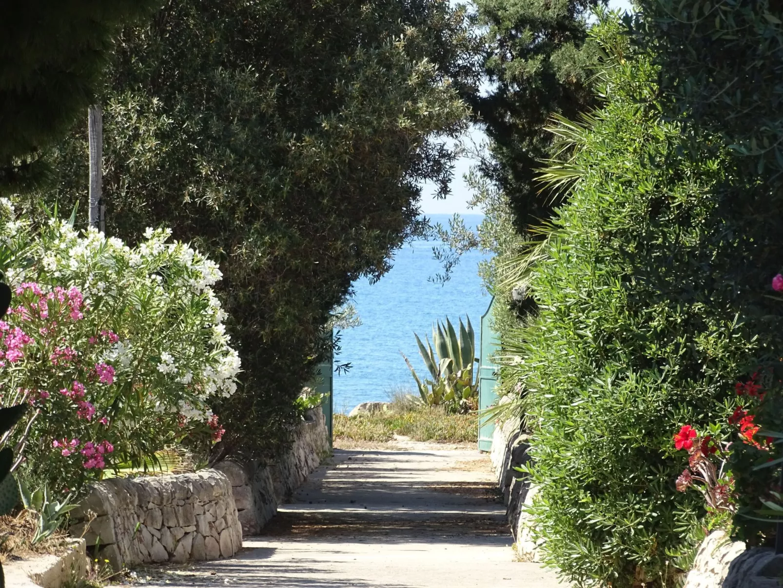 Villa Matilde: Kleine Ferienwohnung mit Meerblick-Buiten