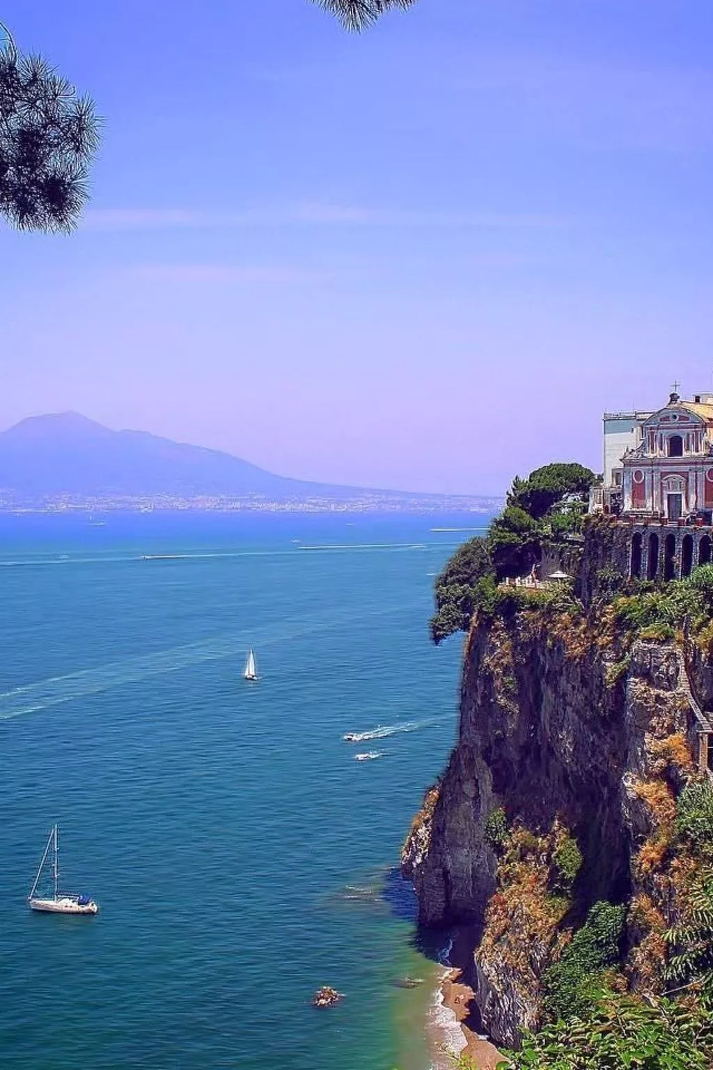 Haus in Cava De' Tirreni und Bergblick-Buiten