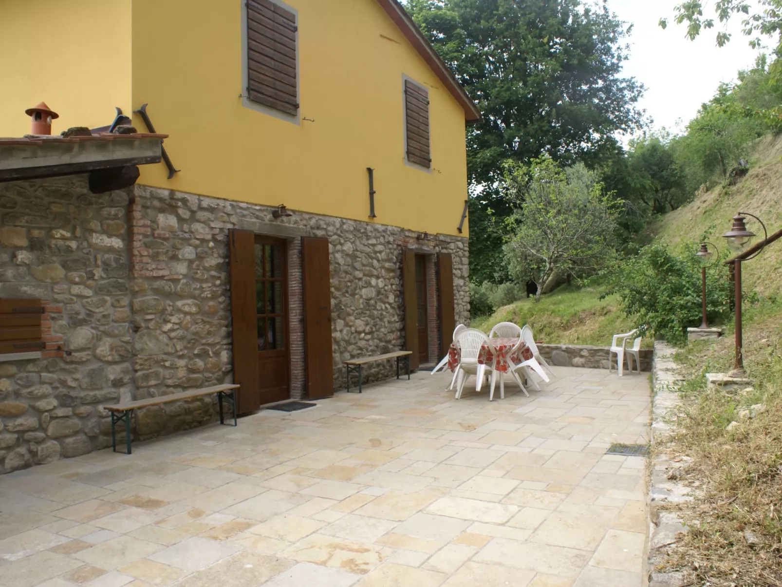 Toskanische Tradition-Buiten