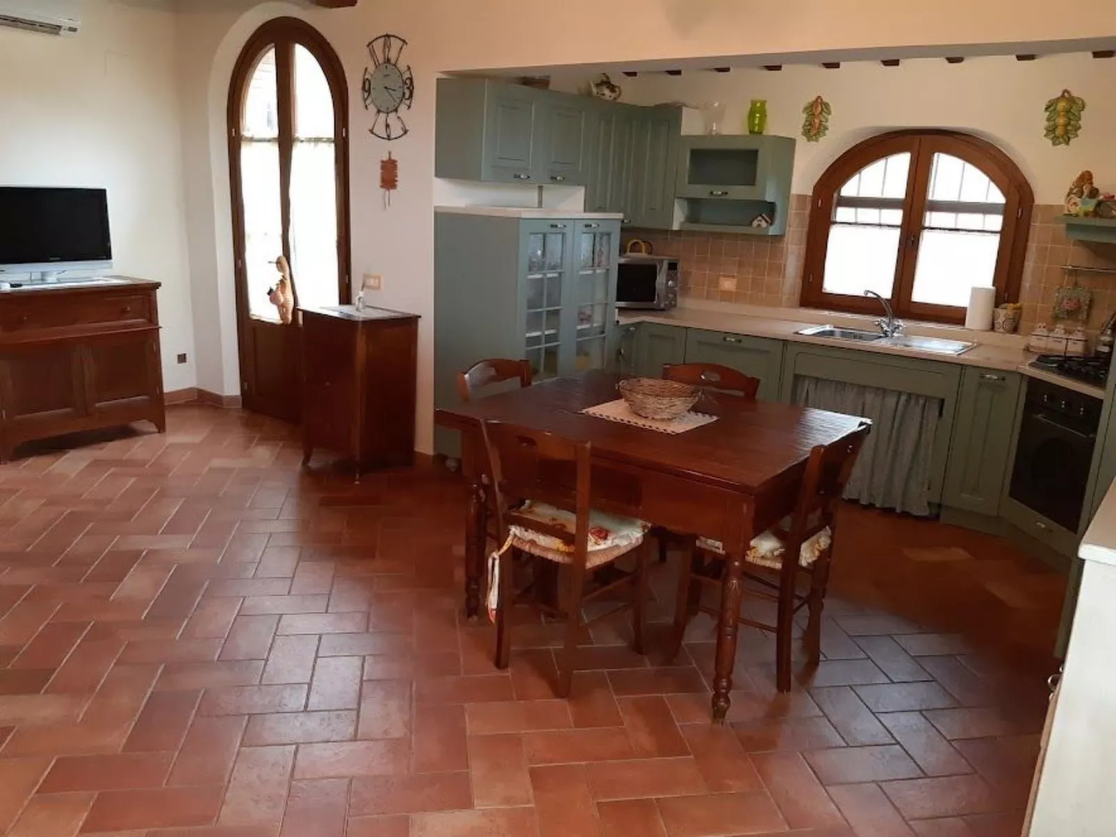 Marias Bauernhof-Binnen