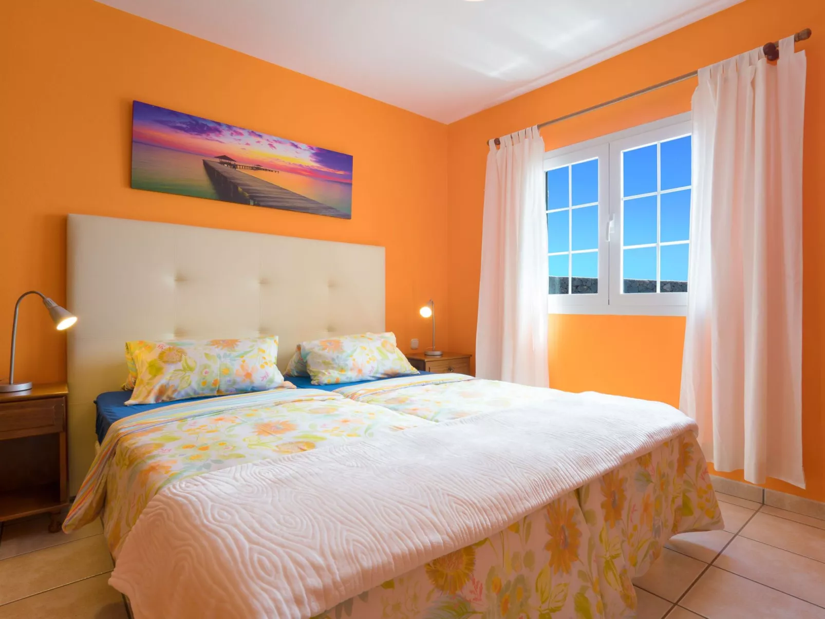 Großes Appartement mit Meerblick auf Lanzarote-Binnen