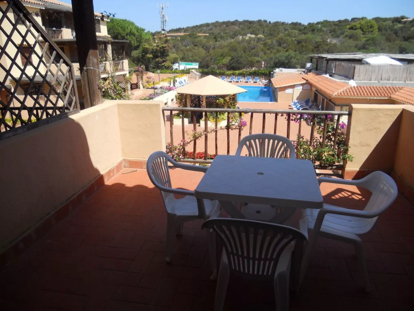 Studio mit Balkon-Buiten