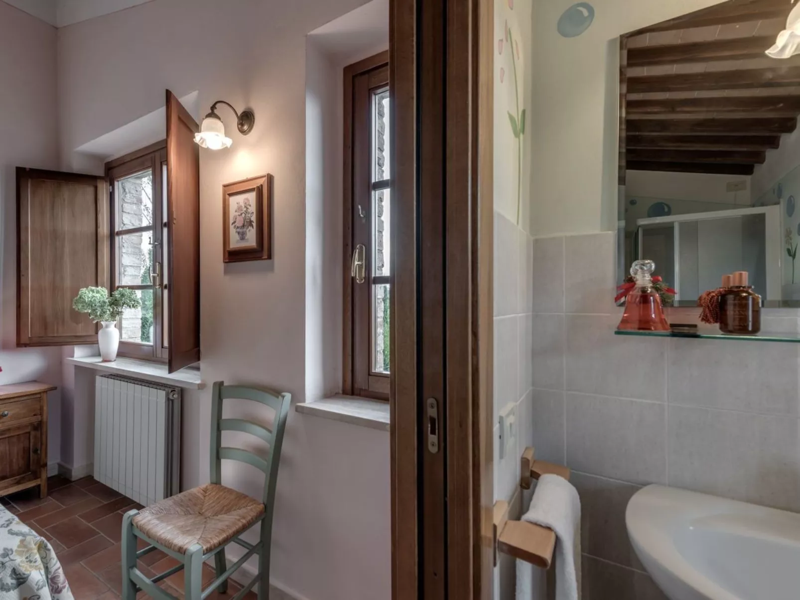 Wohnung Montalcino - Binnen