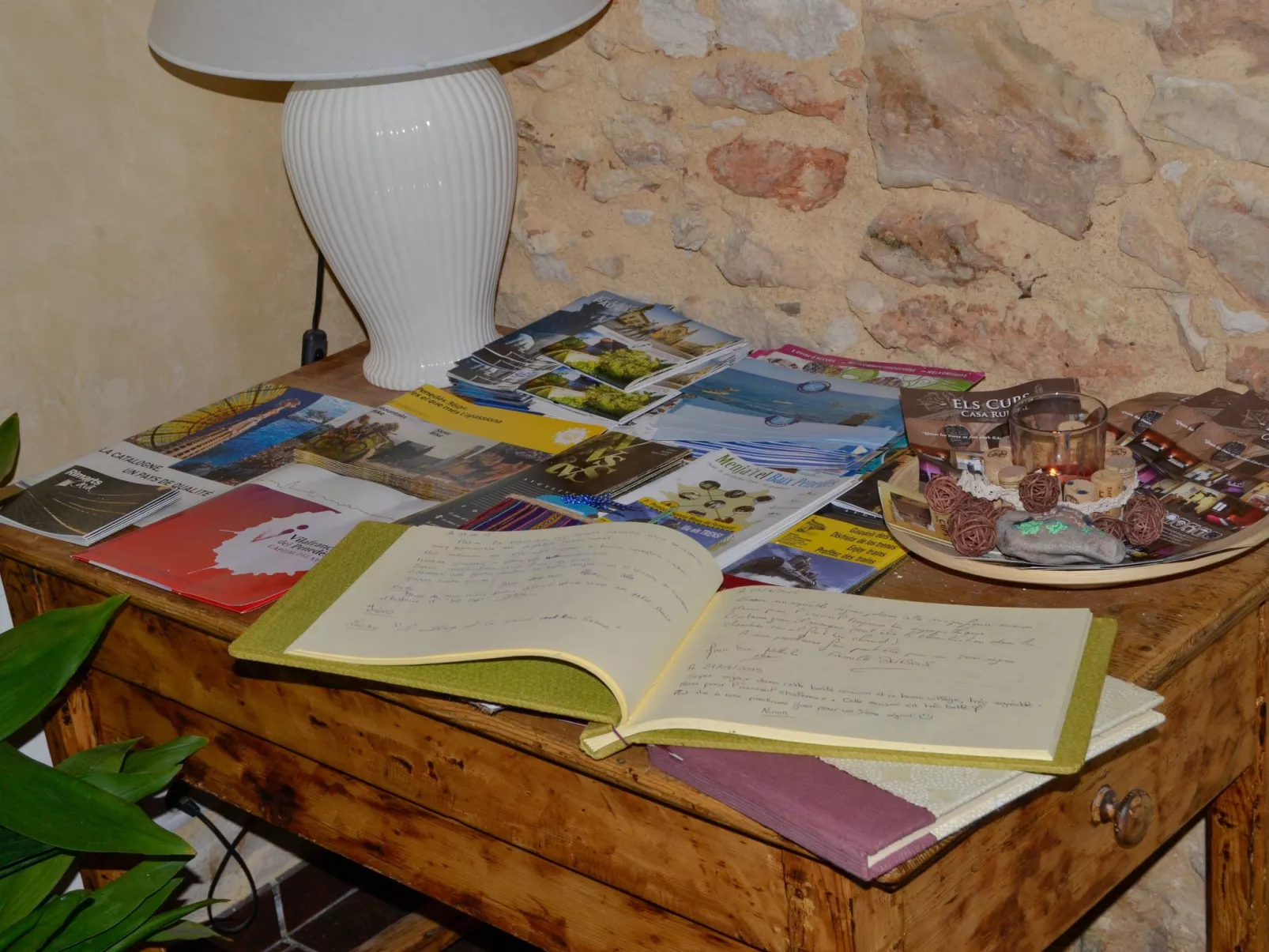 Els Cups, casa rural-Binnen