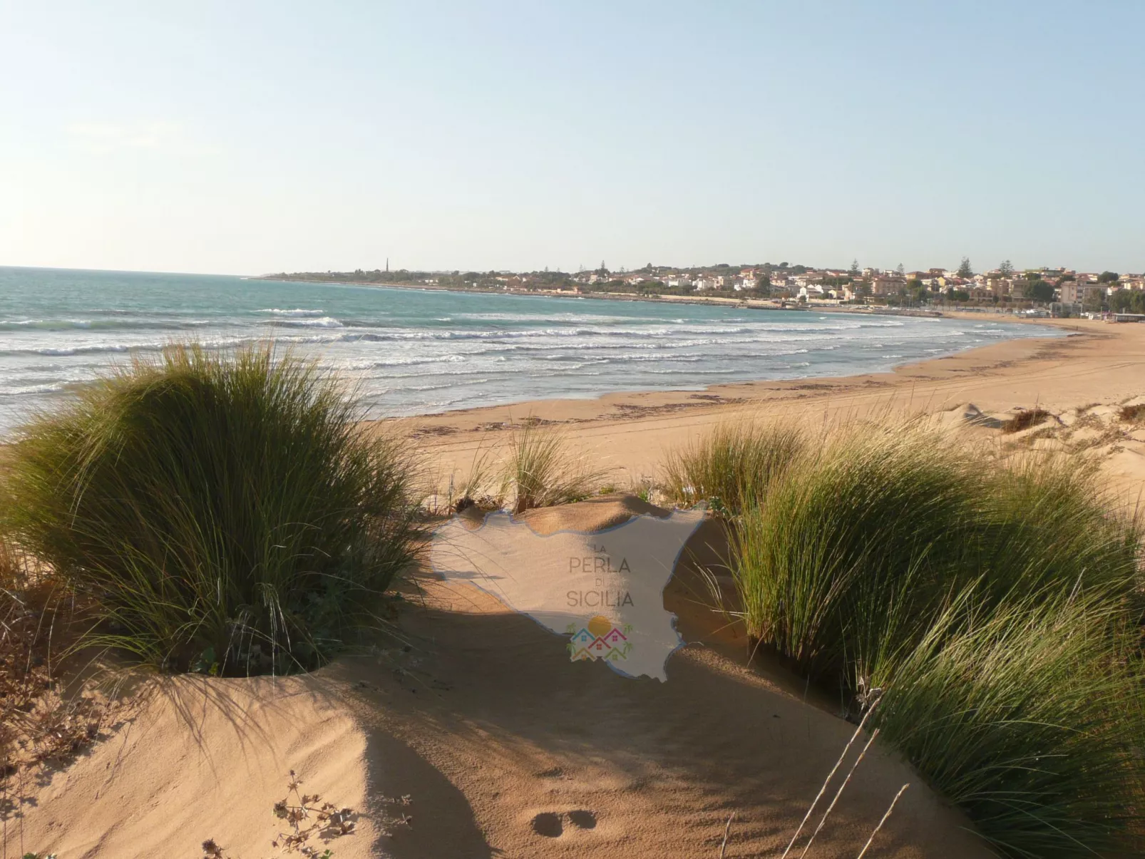 Schöner zentraler Bungalow direkt am Sandstrand auf Sizilien-Buiten