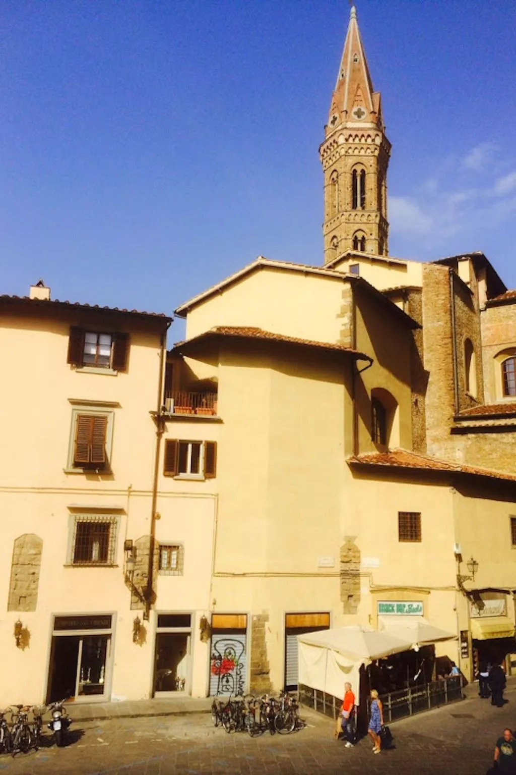 Wohnung 'San Firenze' mit Waschmaschine-Buiten