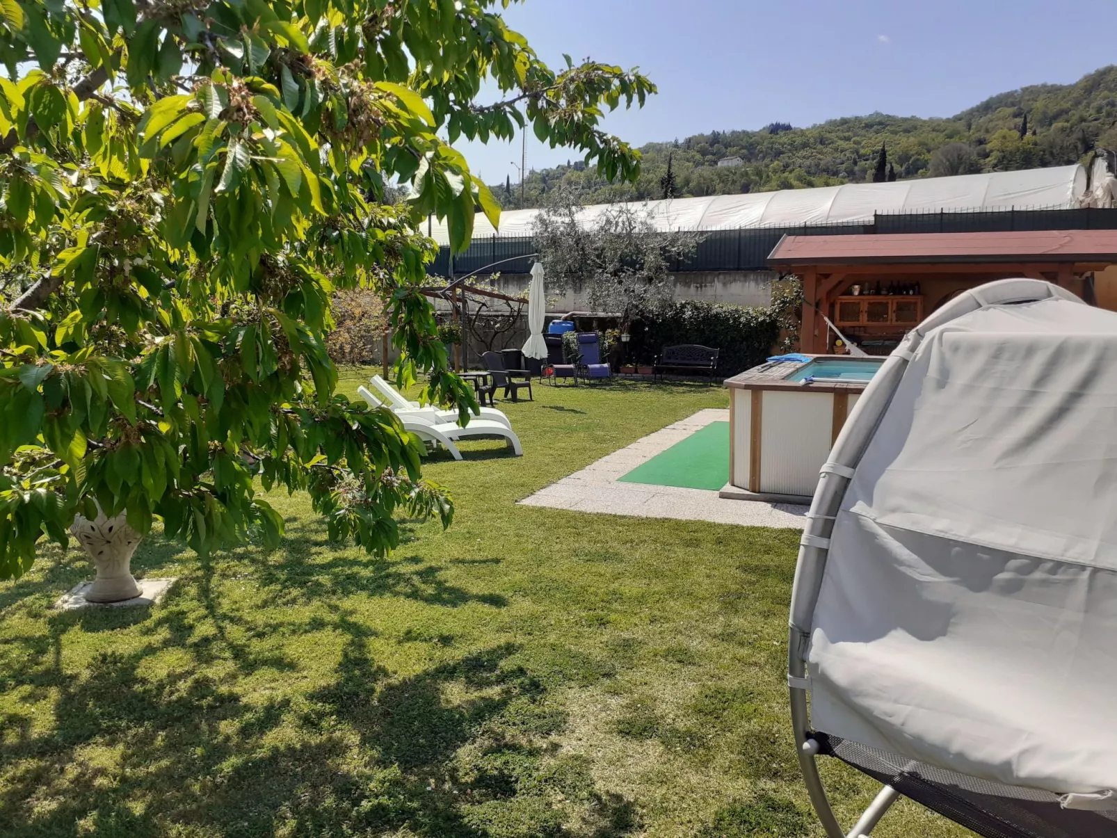 Appto. "Villa La Veranda" mit Garten und Pool-Binnen