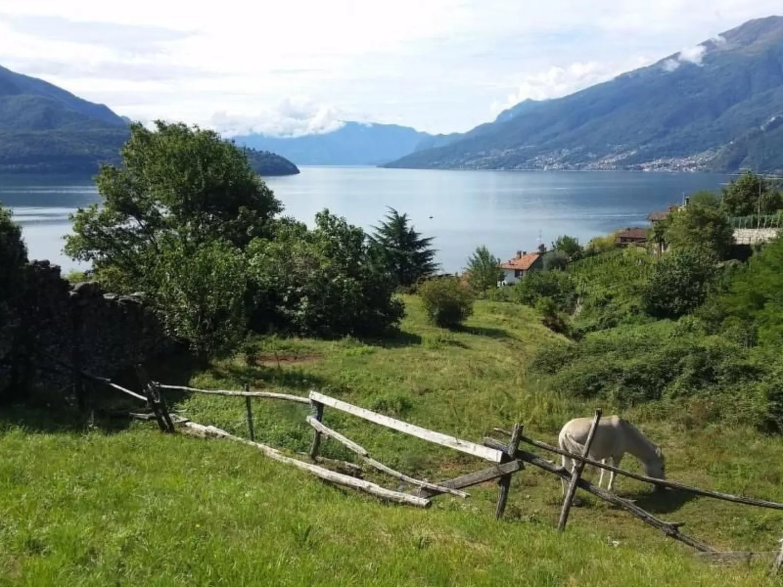 Domaso Surfview - schönes Ferienhaus-Buiten