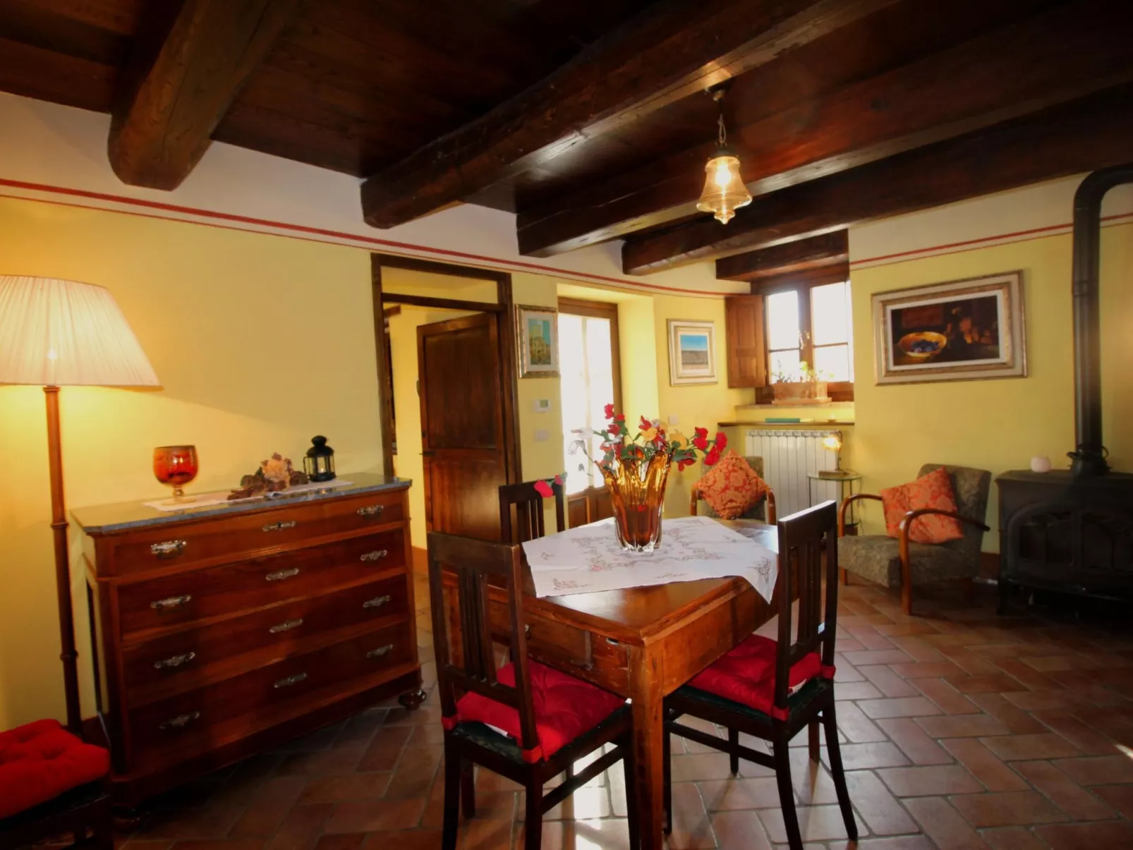 Landgut "Il Villino" mit Terrasse-Binnen