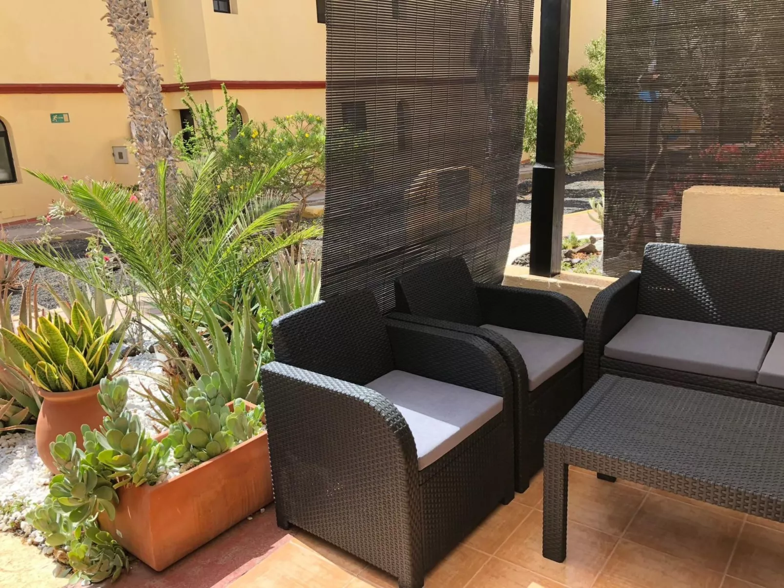 Wohnung "Costa Calma" mit gemeinschaftlichem Pool-Binnen