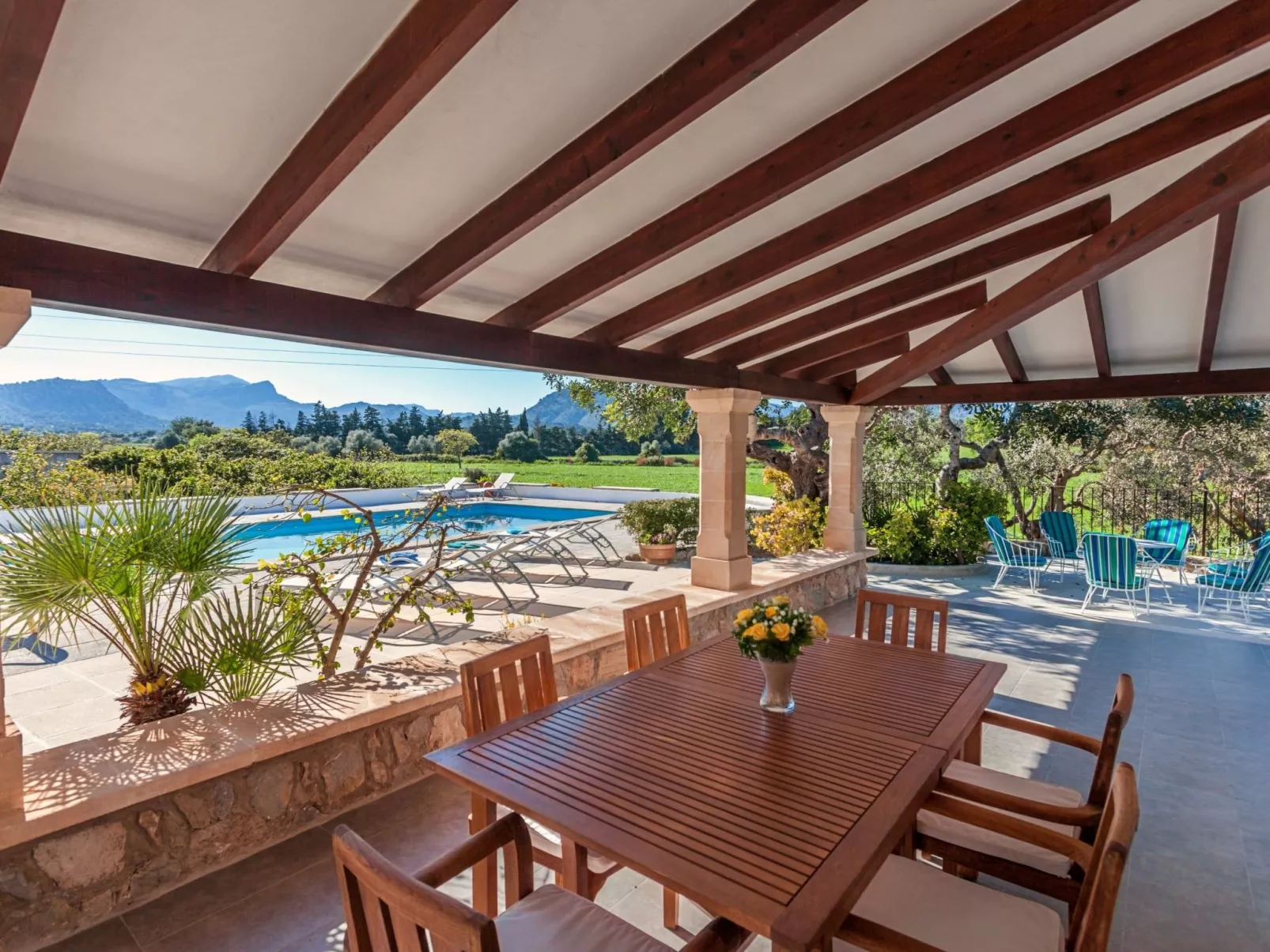 Ferienvilla "Molinas" mit privatem Pool-Buiten