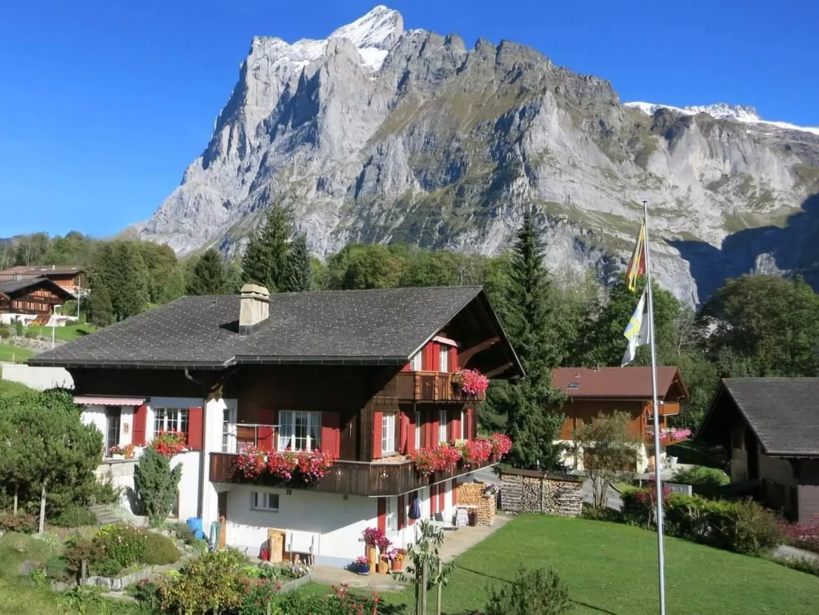 Chalet Mislin, Grindelwald direkte Bergsicht-Buiten