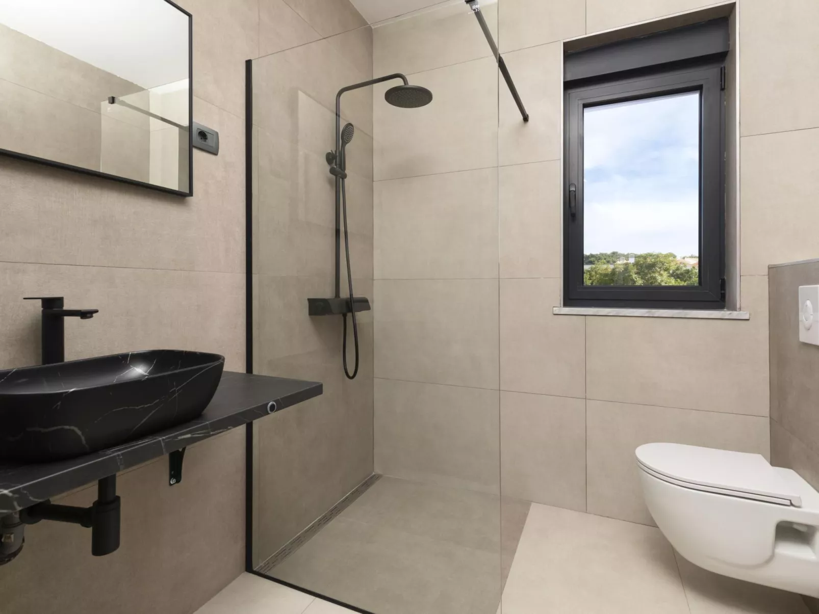 Villa Blick Istrien in der Nähe des Meeres-Binnen