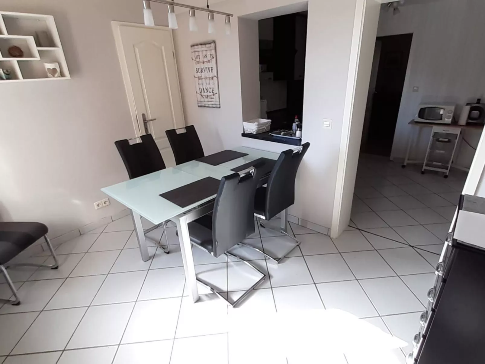 Große Wohnung in Tungendorf mit Grill-Binnen