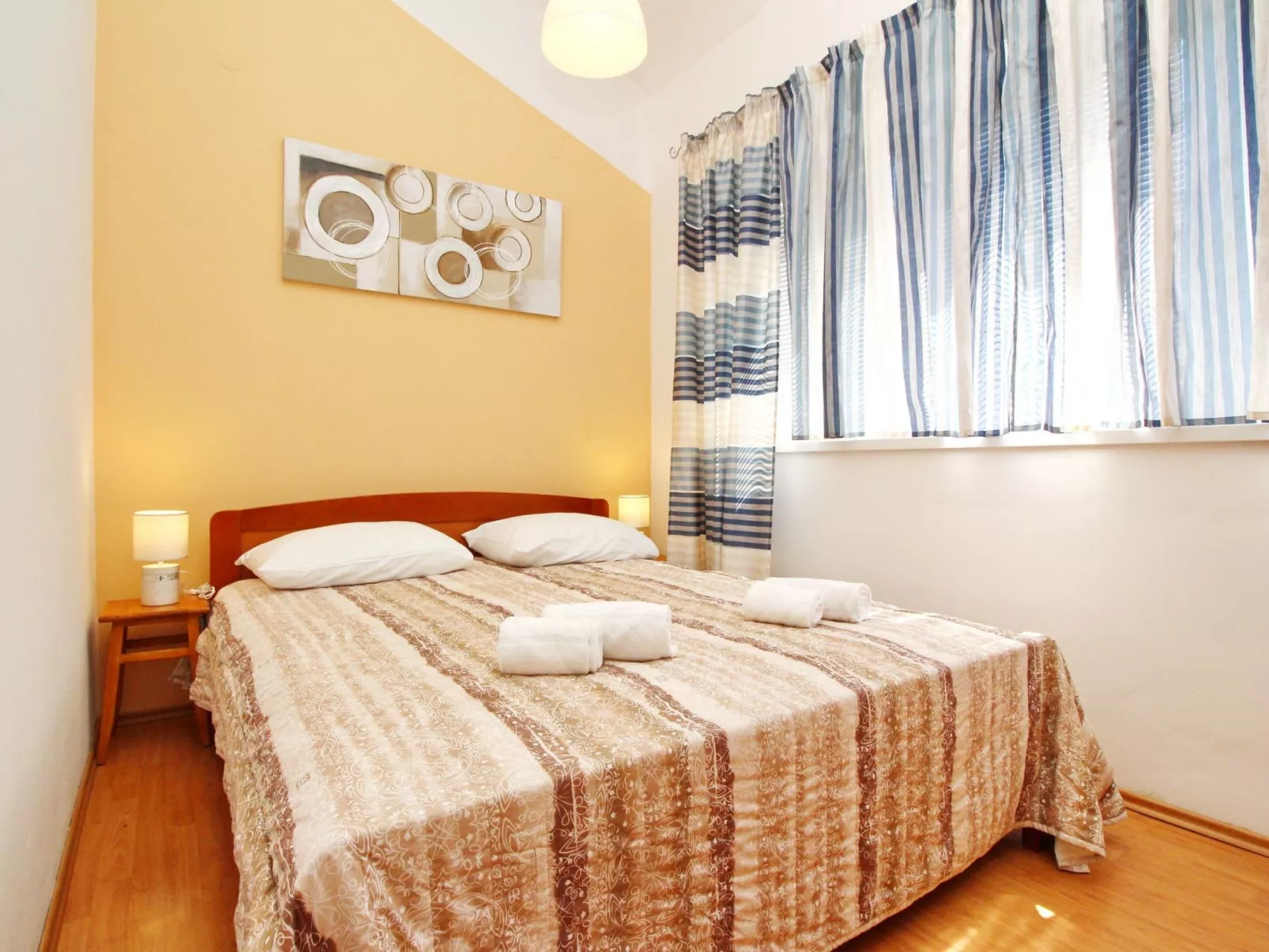 Appartement in Baška mit Eigenem Balkon-Binnen