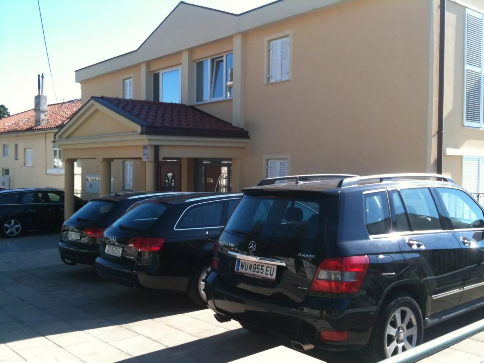 Für vier Personen mit Balkon-Buiten