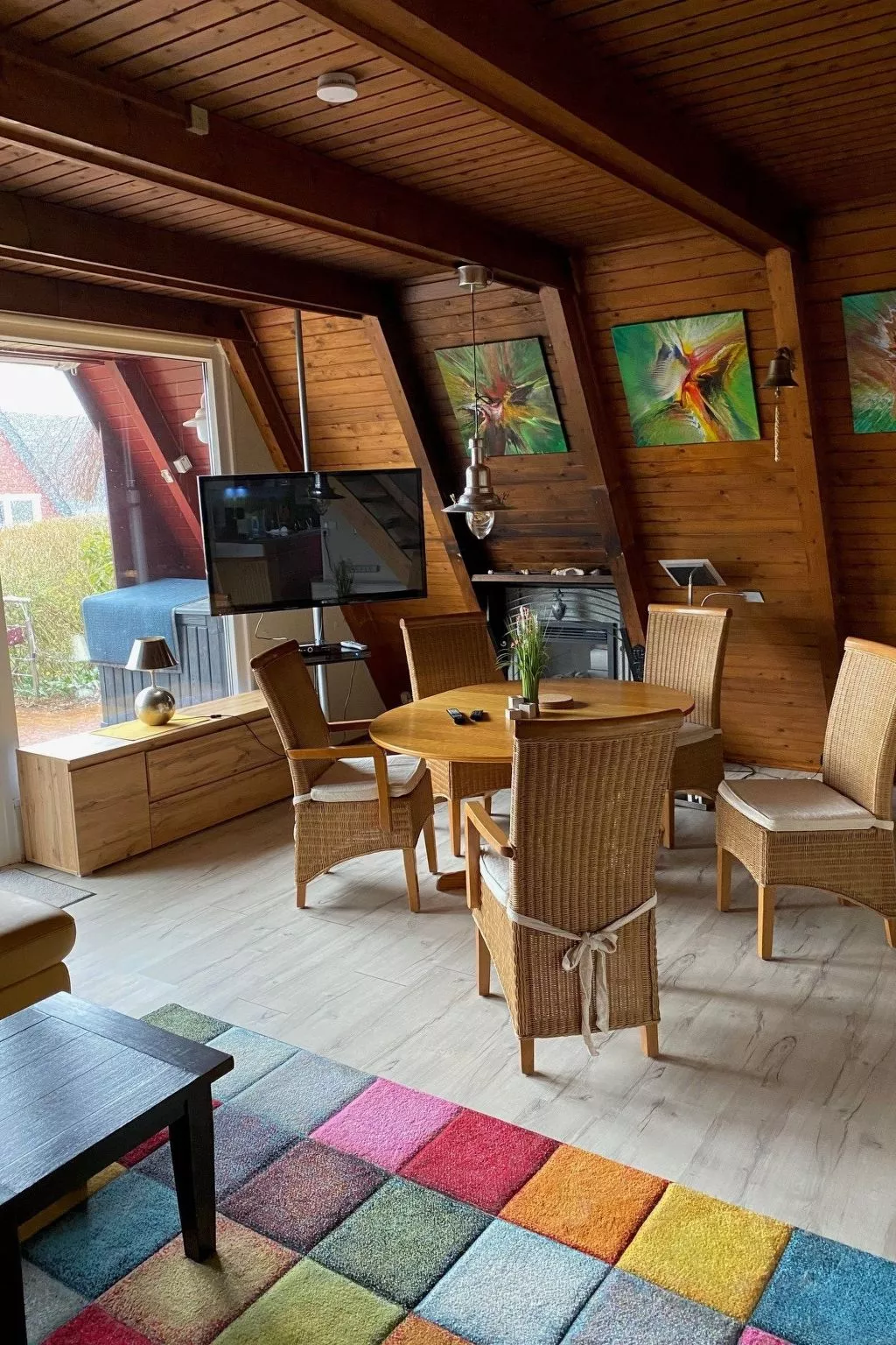 In Fedderwardersiel mit Garten-Binnen