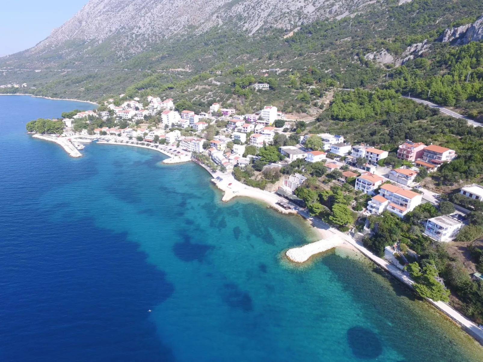 Komfortables Studio-Apartment mit Meerblick-Buiten