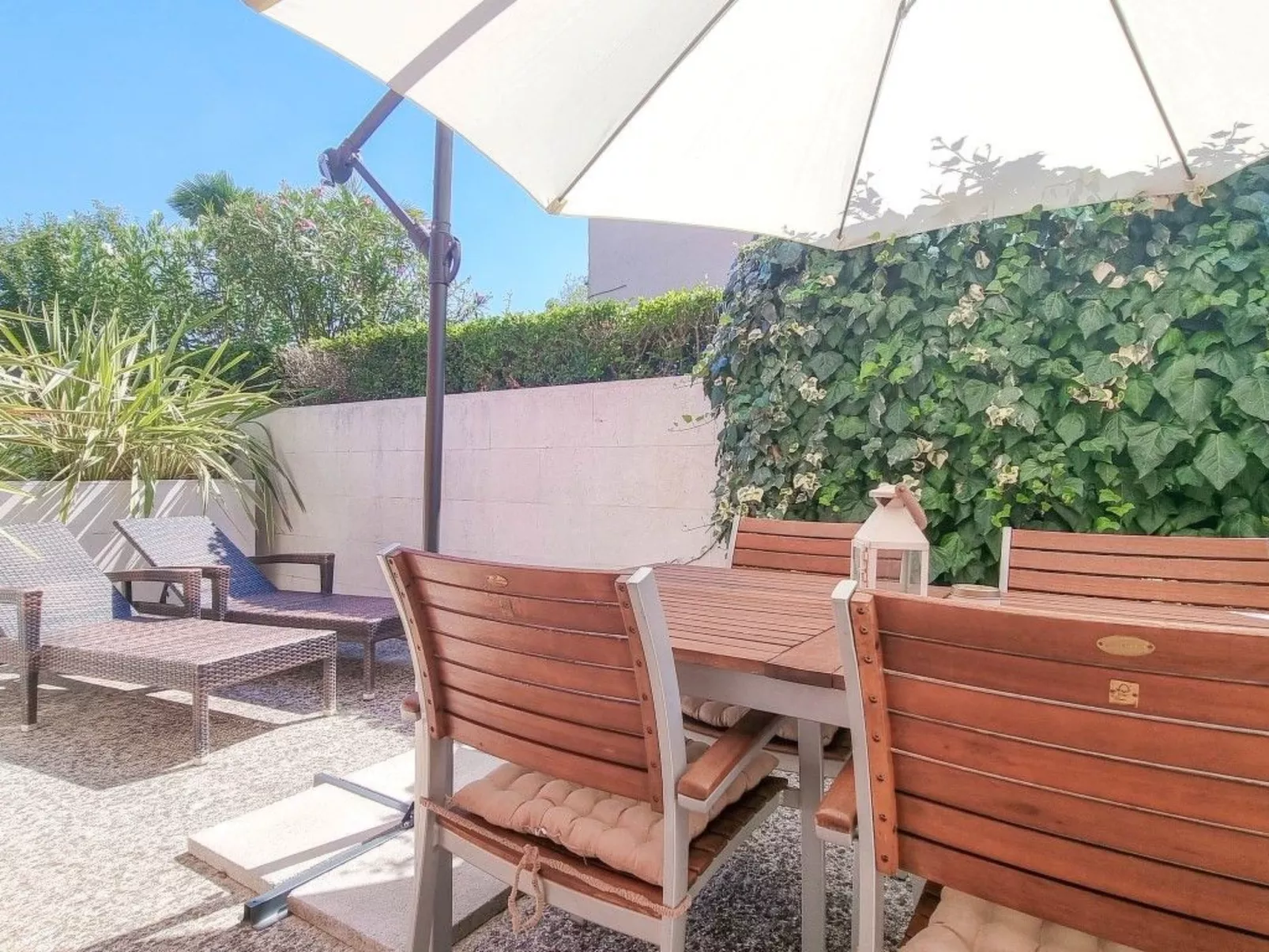 Wohnung "Niva B" mit Terrasse-Buiten