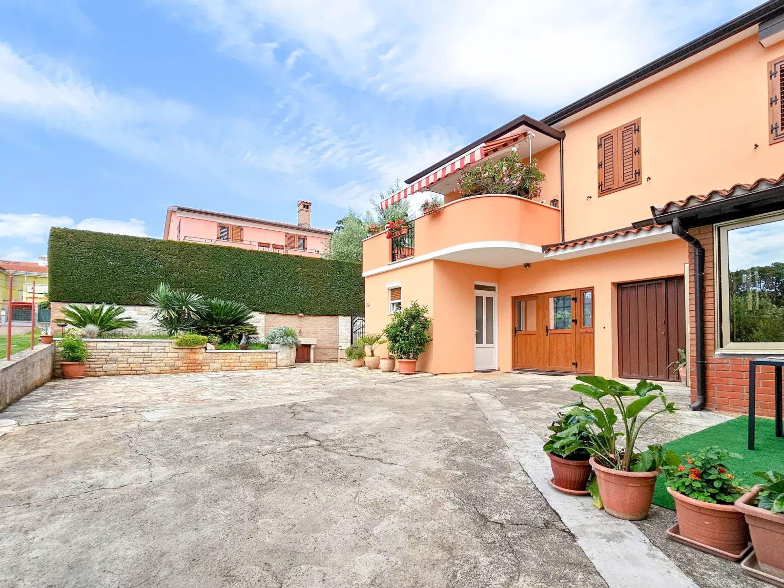 Für 2 Personen ca. 30 m&sup2; in Karigador, Istrien (Umag und Umgebung)-Buiten