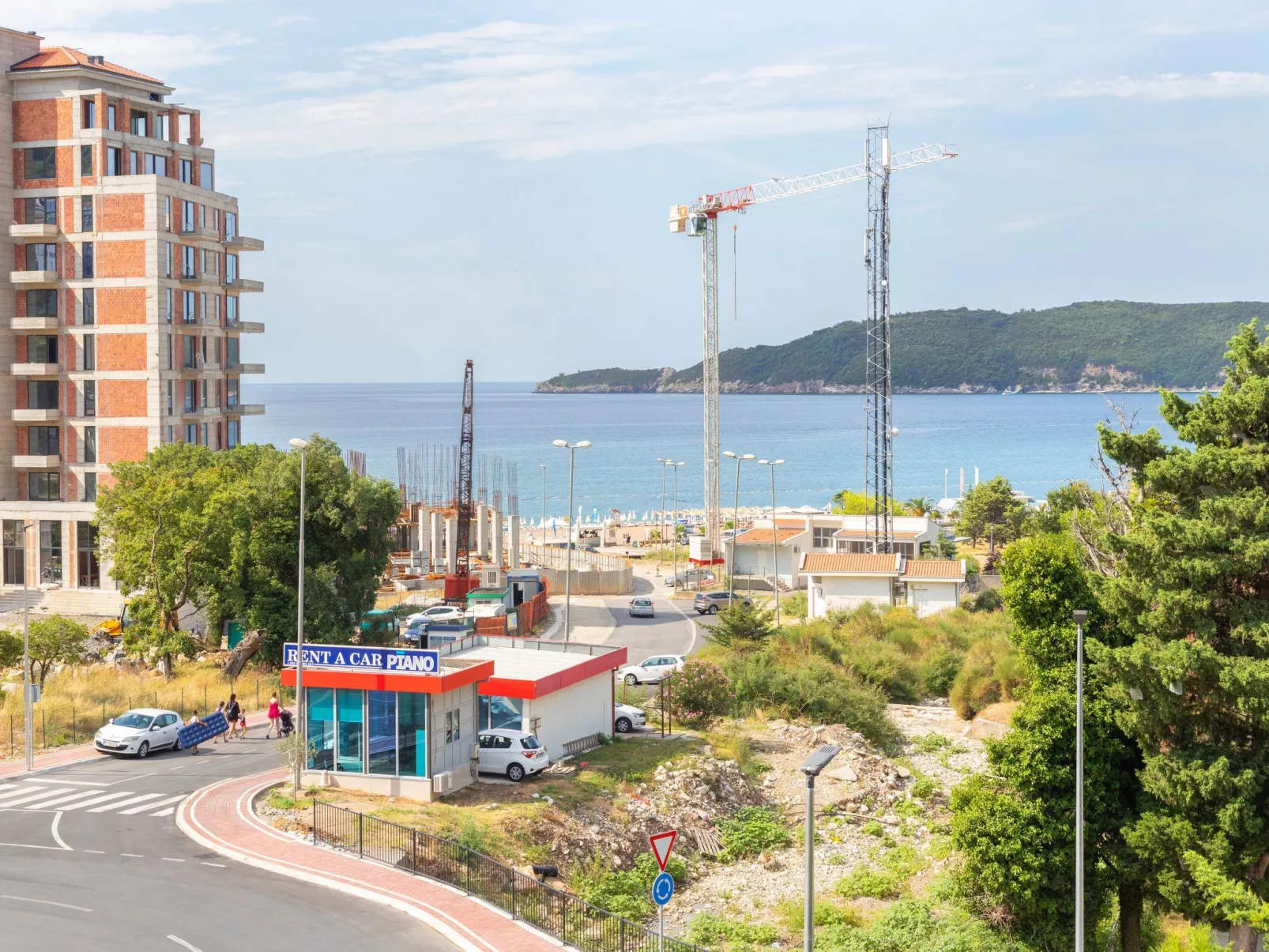 Prinzessin Milena Wohnung Becici - Budva - Buiten