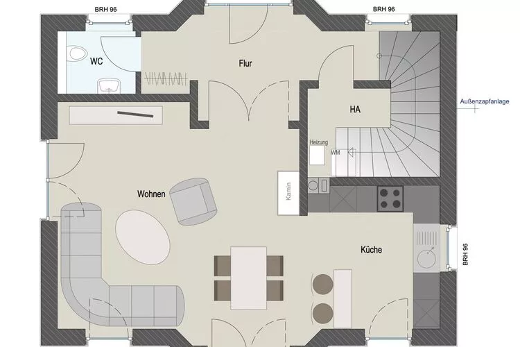 Seeadler 49-Plattegrond