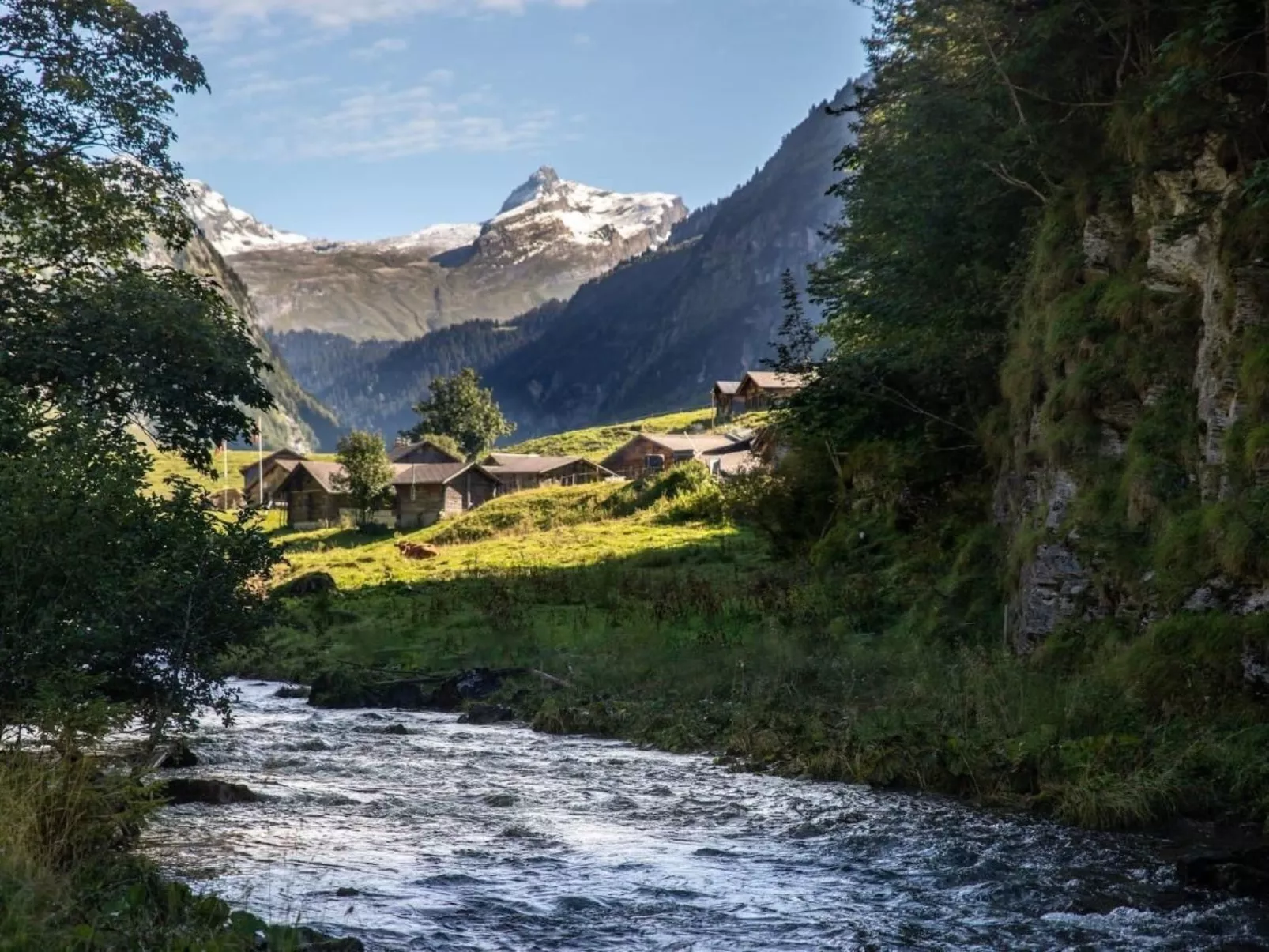 Alphütte Gental - Haslital-Buiten