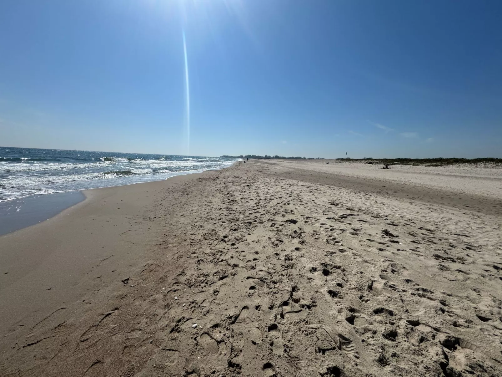 Hygge hus, tolle Ostseelage, freier Blick auf Felder-Buiten