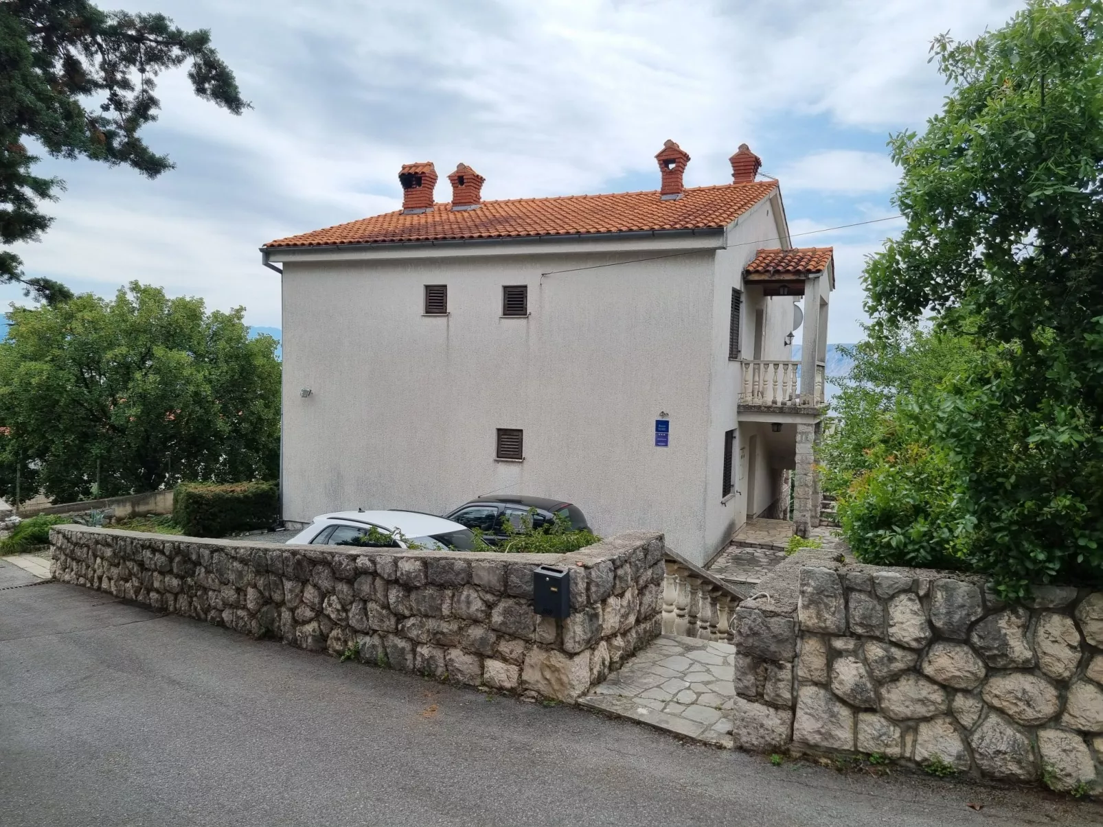 Wohnung mit Balkon mit Meerblick-Buiten
