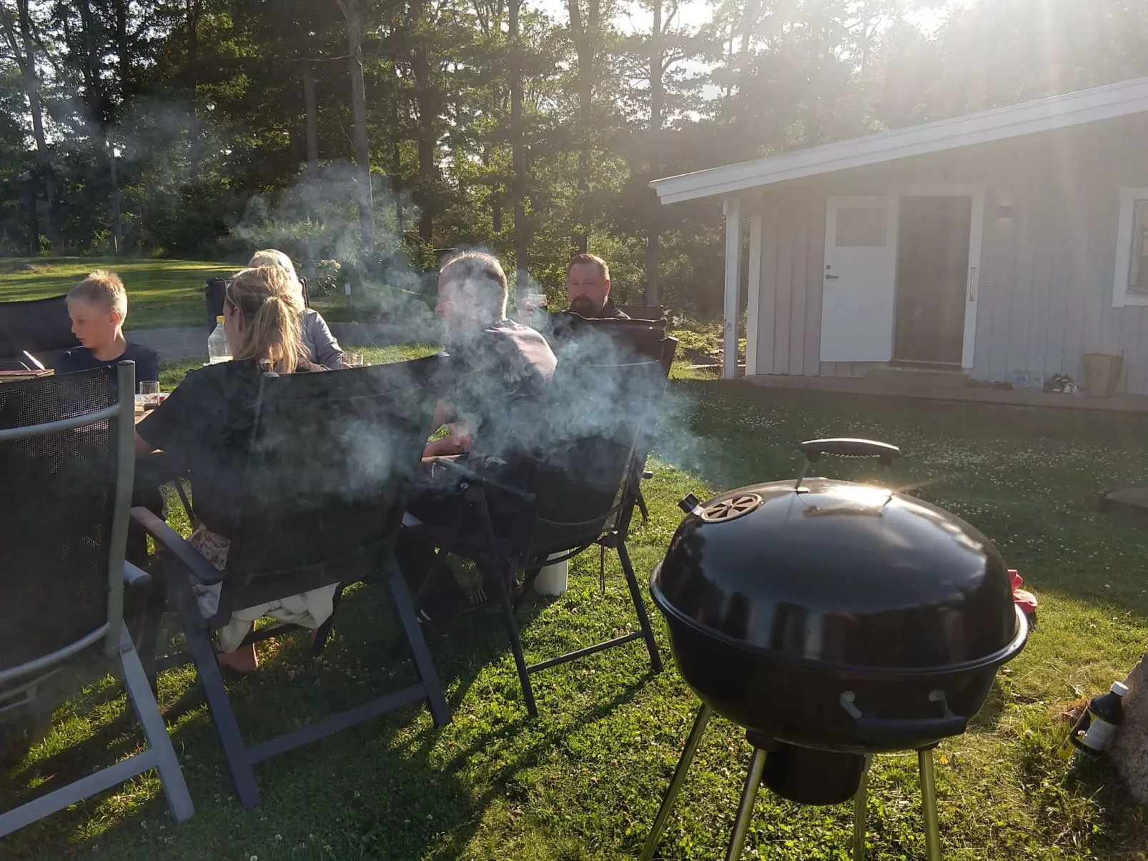 "Évika 3" mit Sauna-Buiten