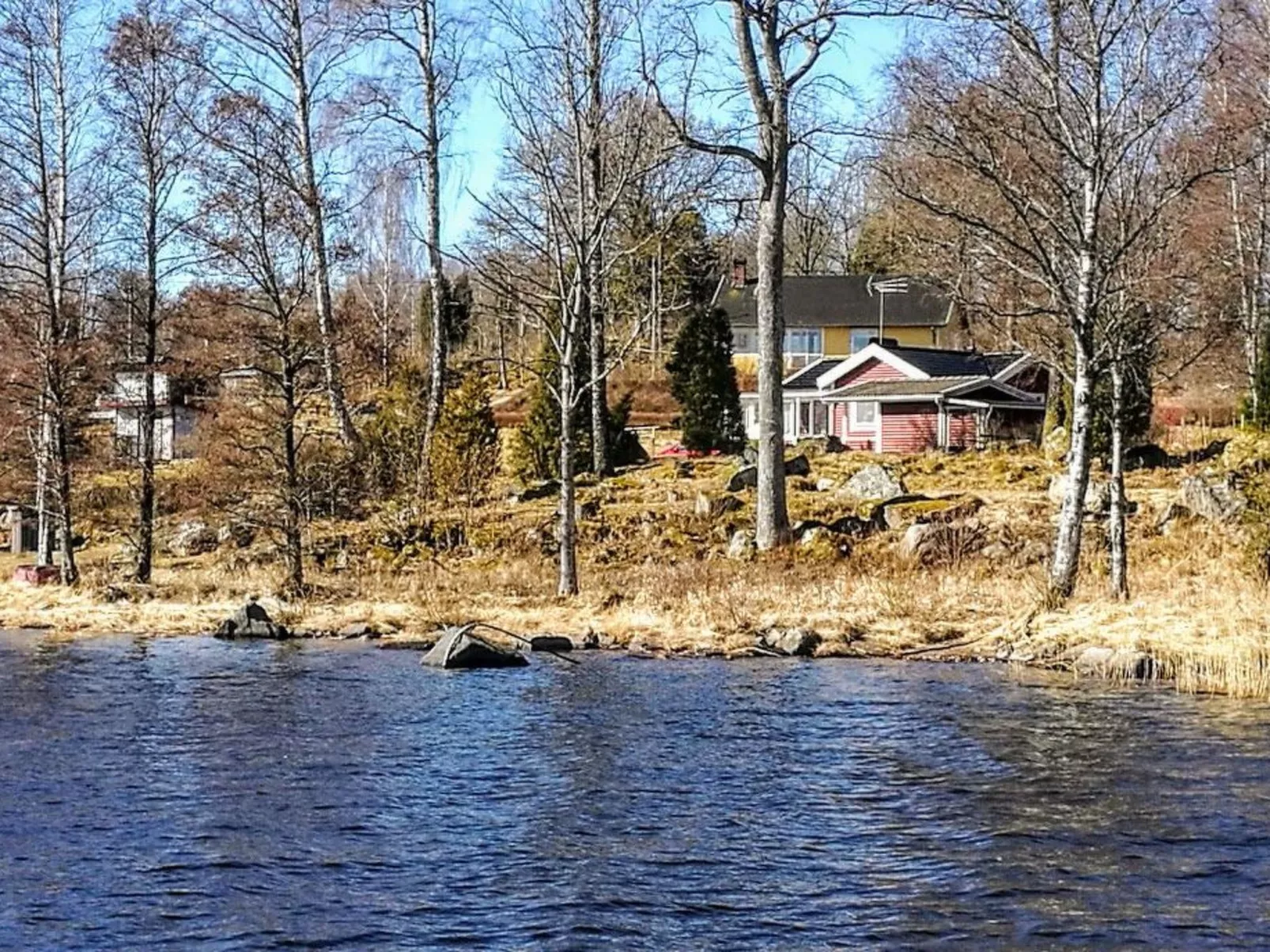Am See Åsunden mit herrlicher Aussicht-Buiten