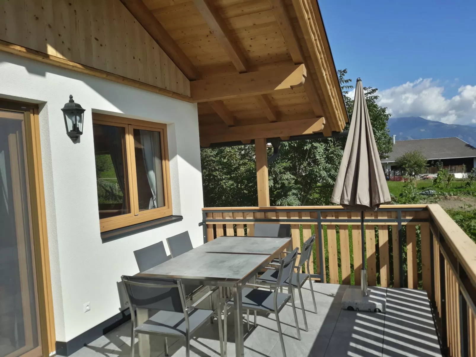 Chalet Waldhof mit Panoramasauna-Buiten
