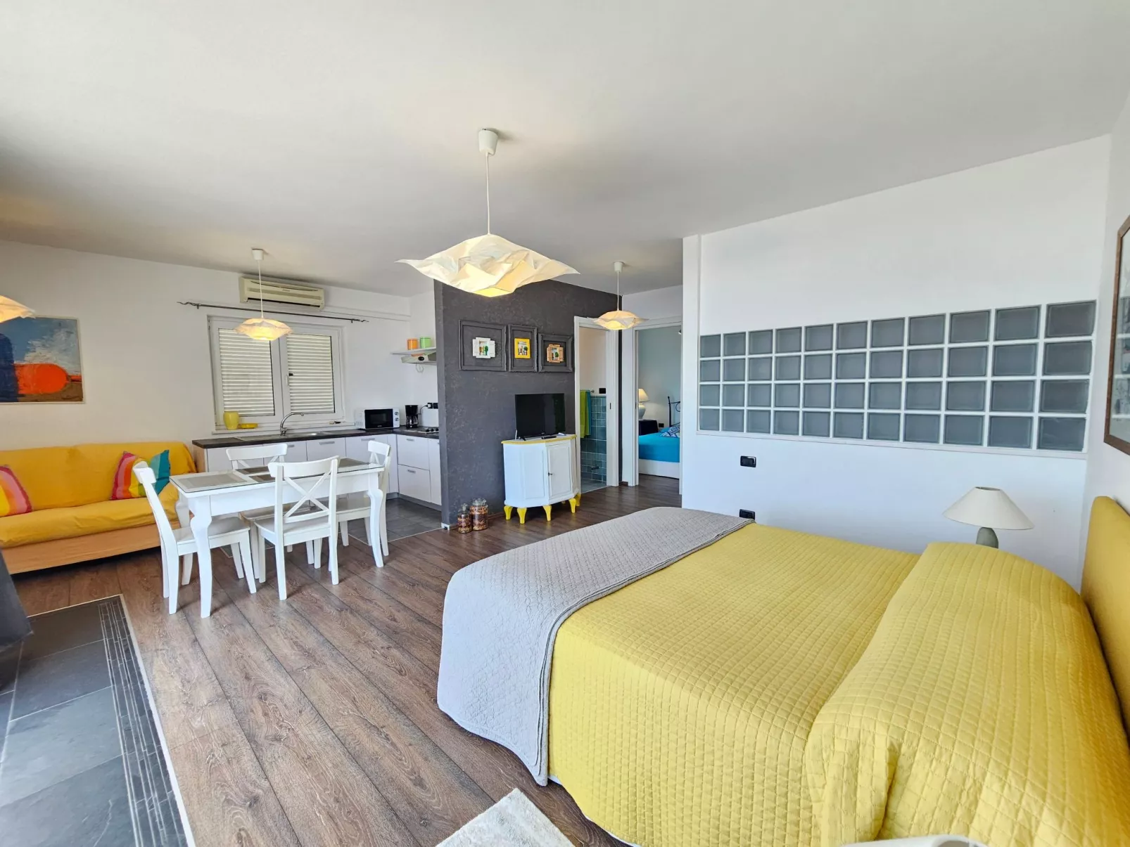 Wohnung für 4 Personen mit Meerblick-Binnen