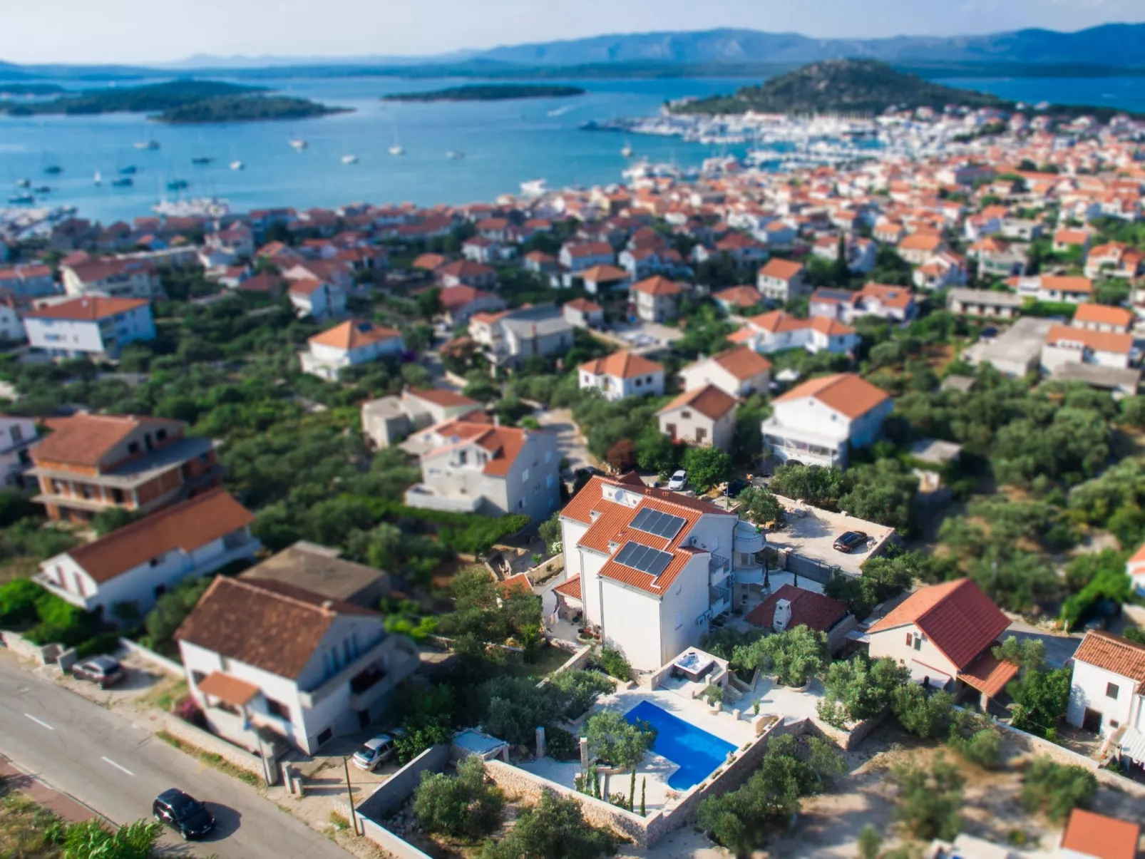 Wohnung für 4 Personen mit Pool-Buiten