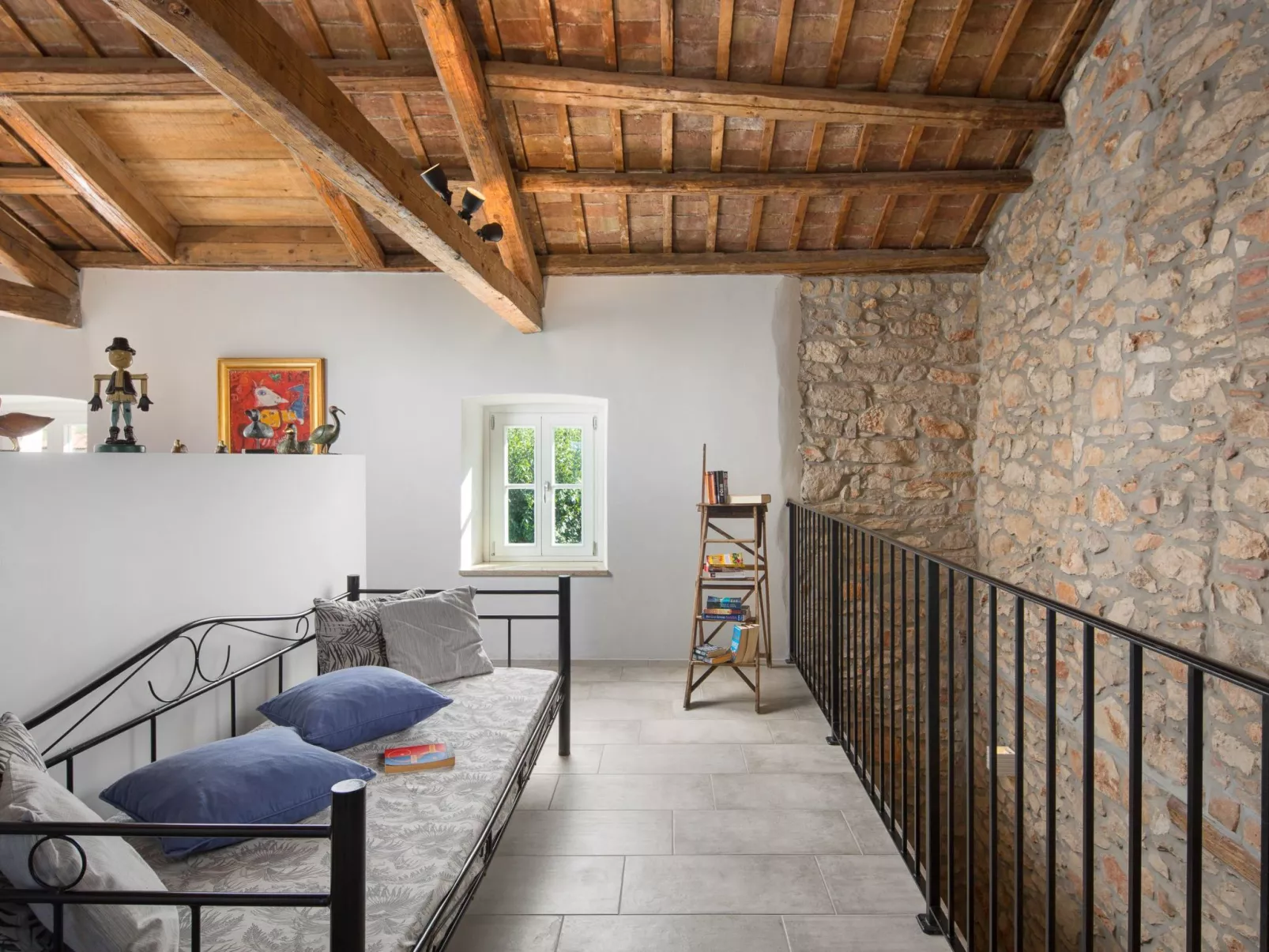 Villa Flavia Traditionelles Steinhaus mit Pool-Binnen