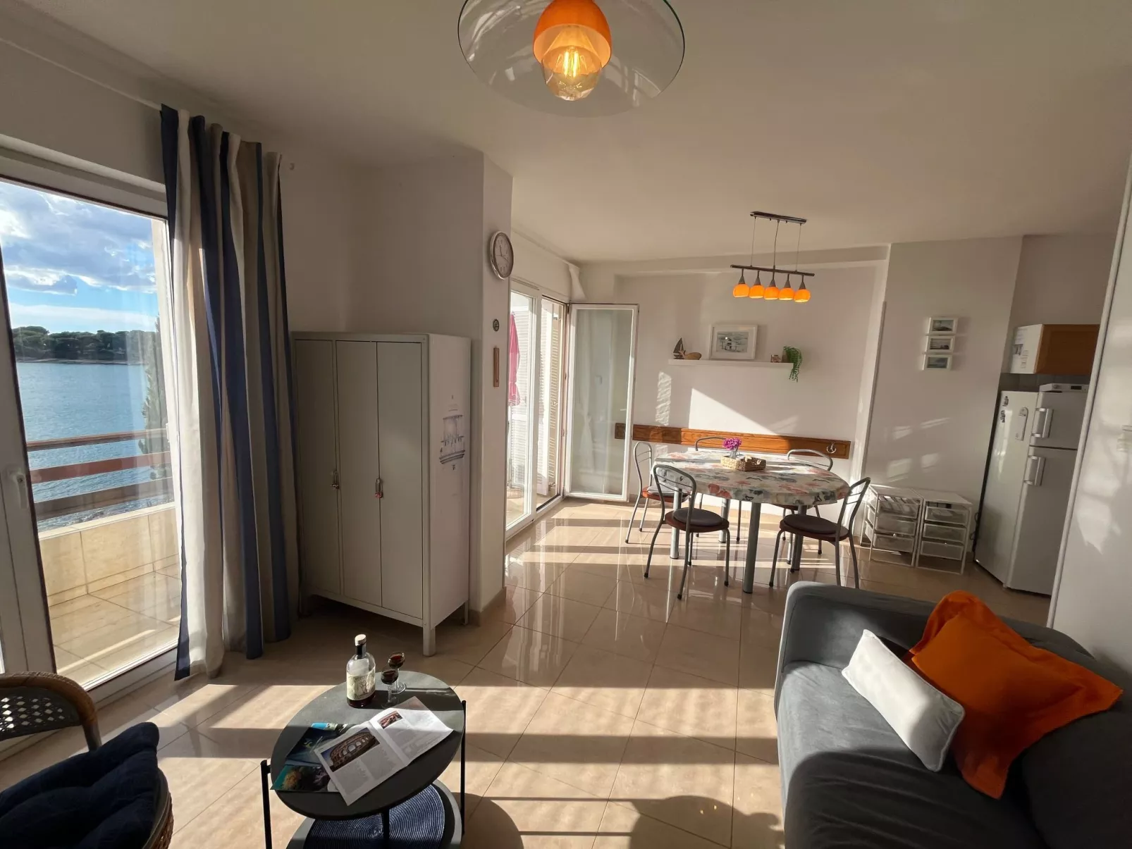 Apartment Marijana mit Meerblick-Binnen