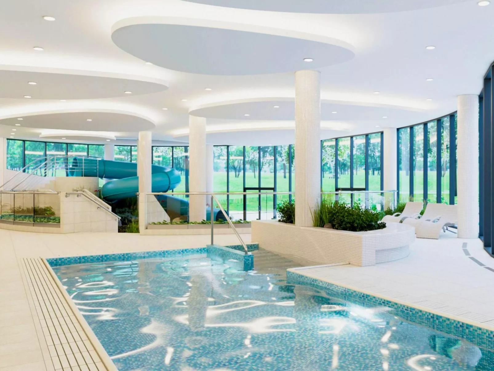 Polanki Aqua Nemo Wohnungen Kolobrzeg A105-Binnen