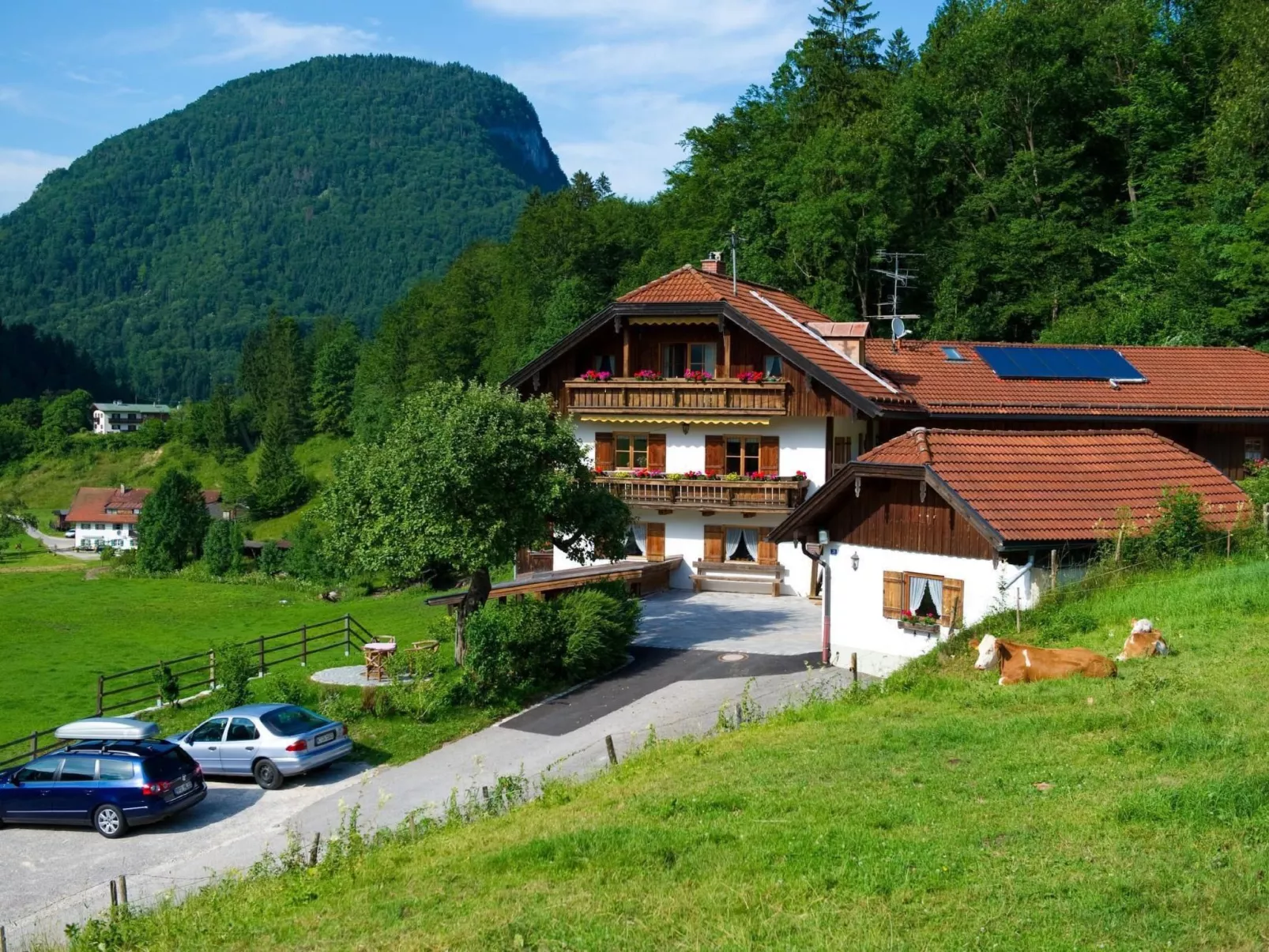 Große Wohnung in Berchtesgaden mit Terrasse-Buiten