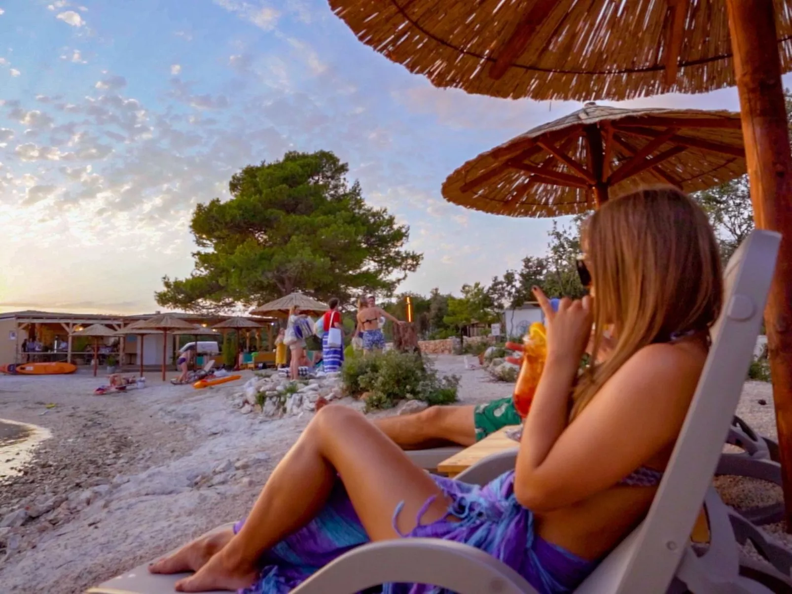 Mobilheim direkt am Strand-Buiten
