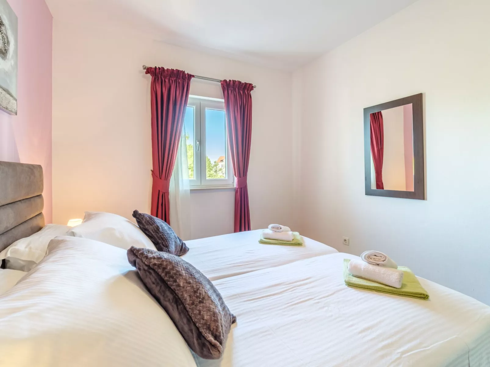 Für 5 Personen ca. 45 m&sup2; in Supetar, Adriaküste Kroatien (Kroatische Insel-Binnen