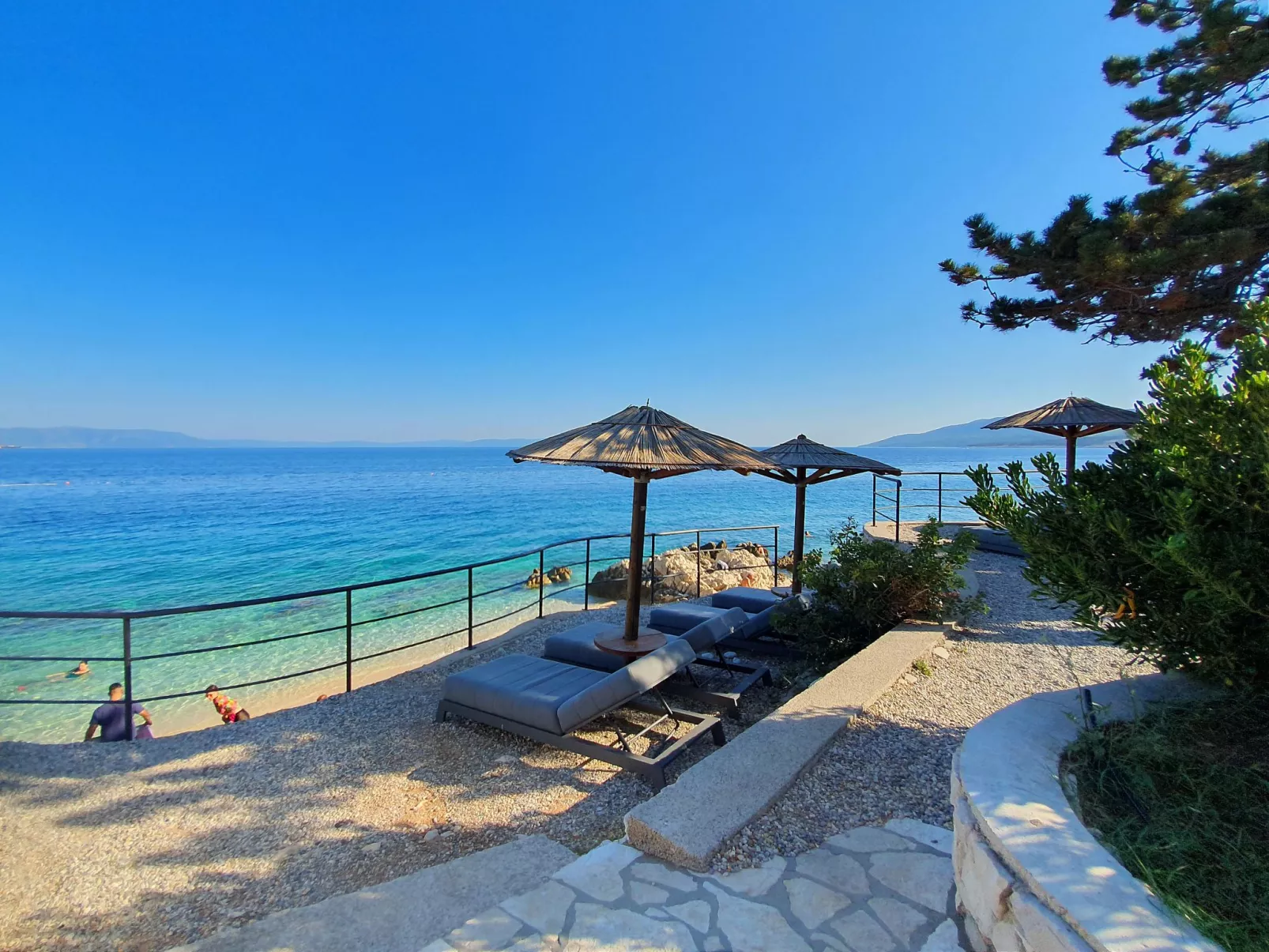 Wohnung "Olia Orange" mit Terrasse-Buiten