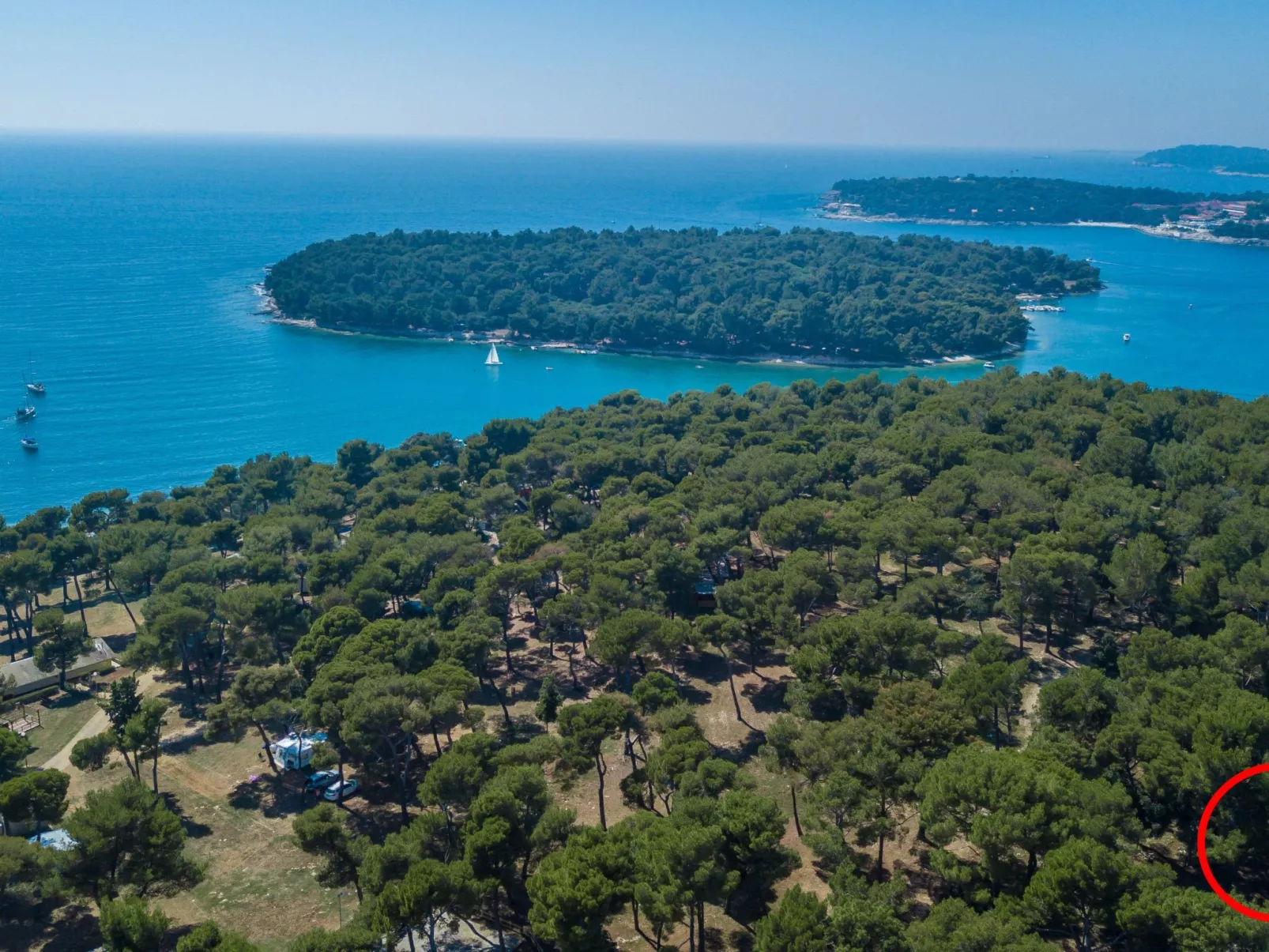 Wohnung in Banjole mit Möblierter Terrasse-Buiten