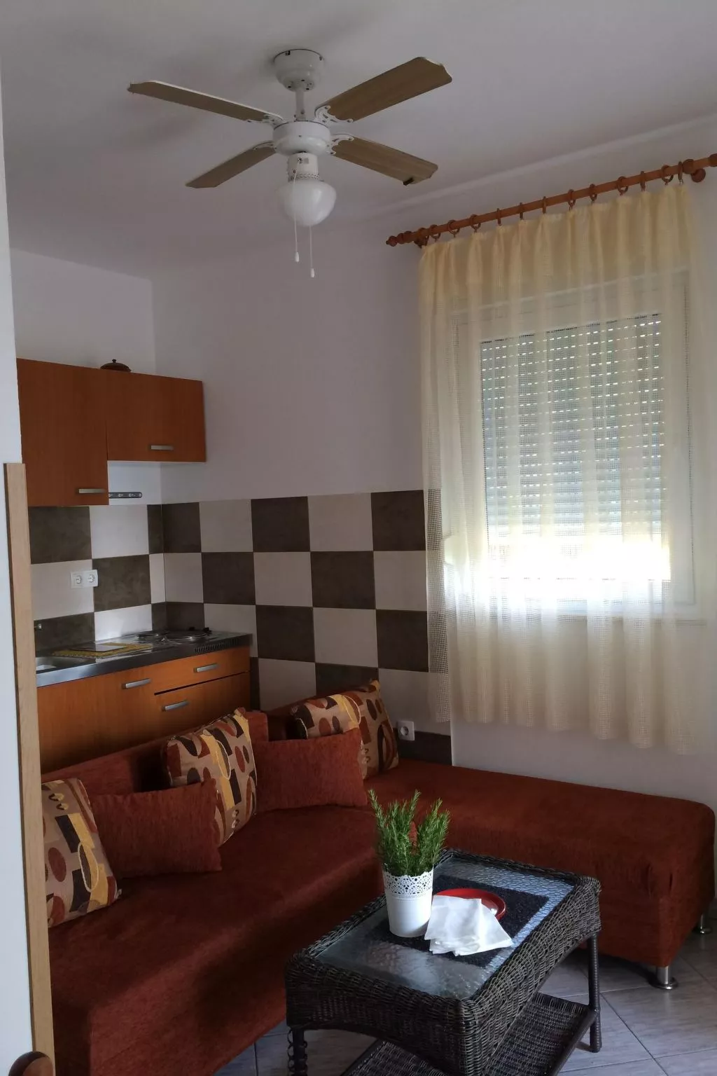 Wohnung in Dramalj mit Terrasse-Binnen