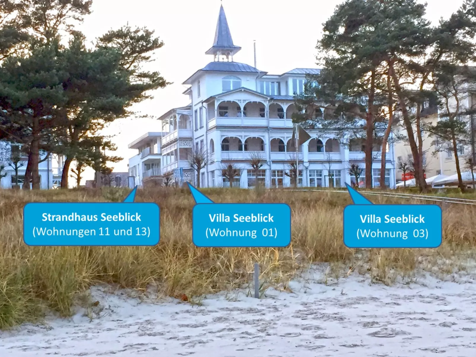 Villa Seeblick Binz-Buiten