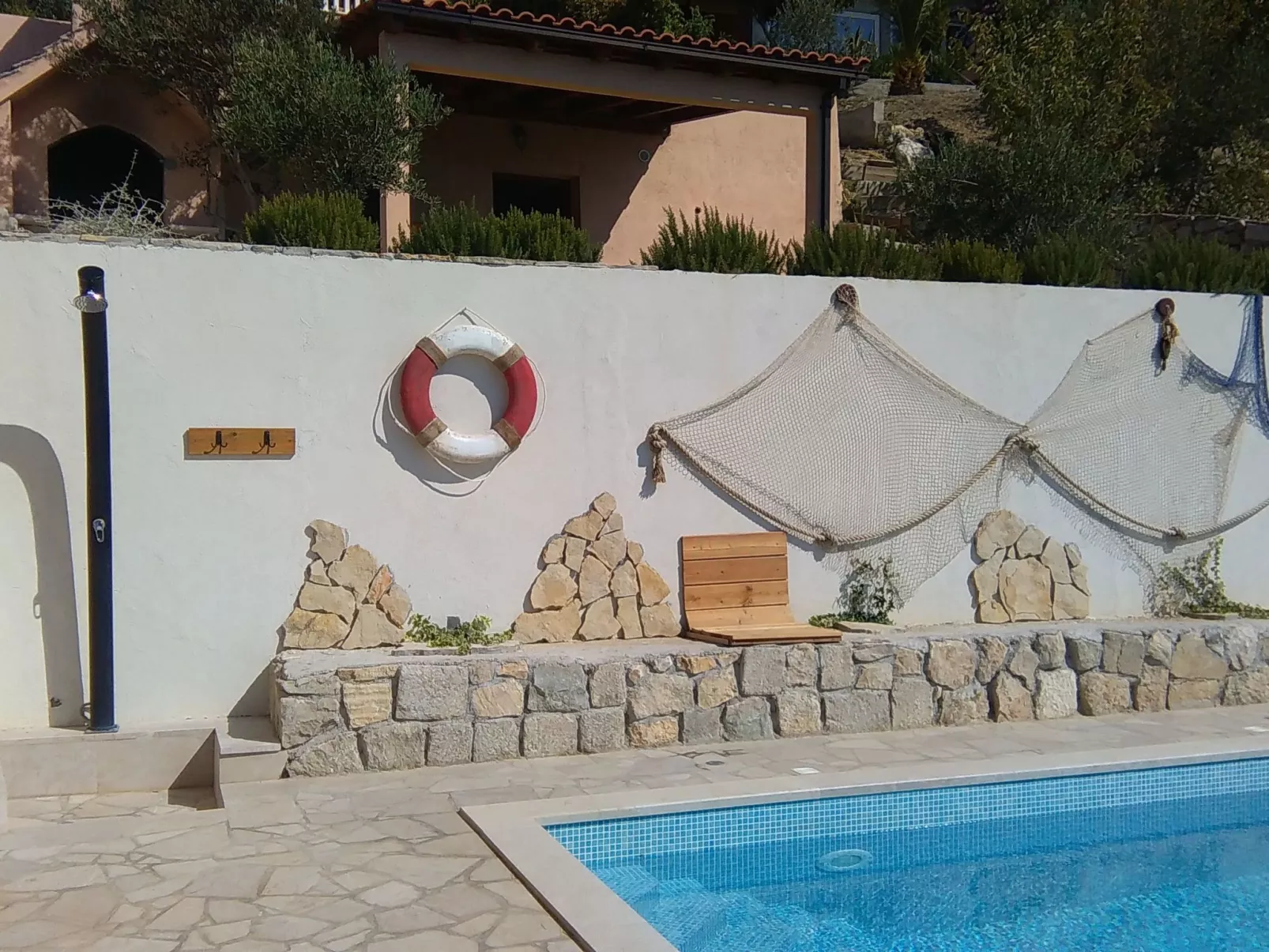 "Villa Petar" mit Infinity Pool-Buiten