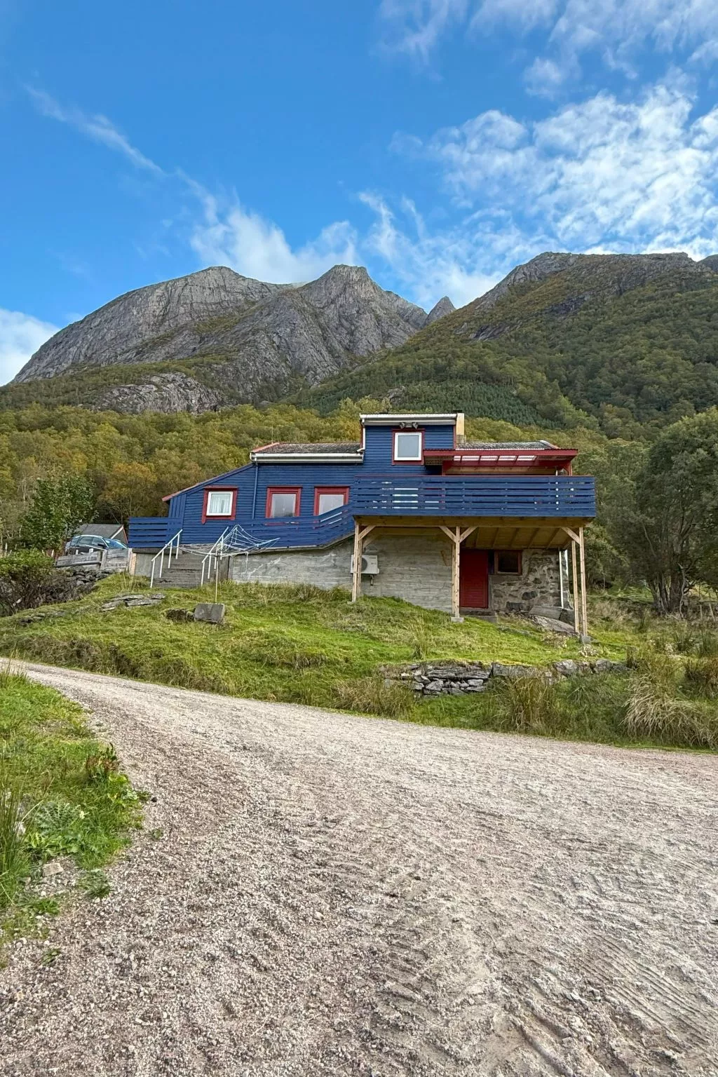 Stabben Blue House-Buiten