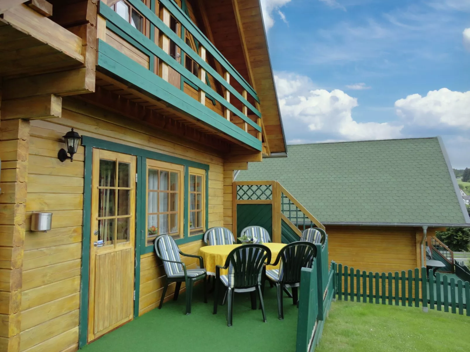 In Steina mit Kleinem Balkon - Buiten