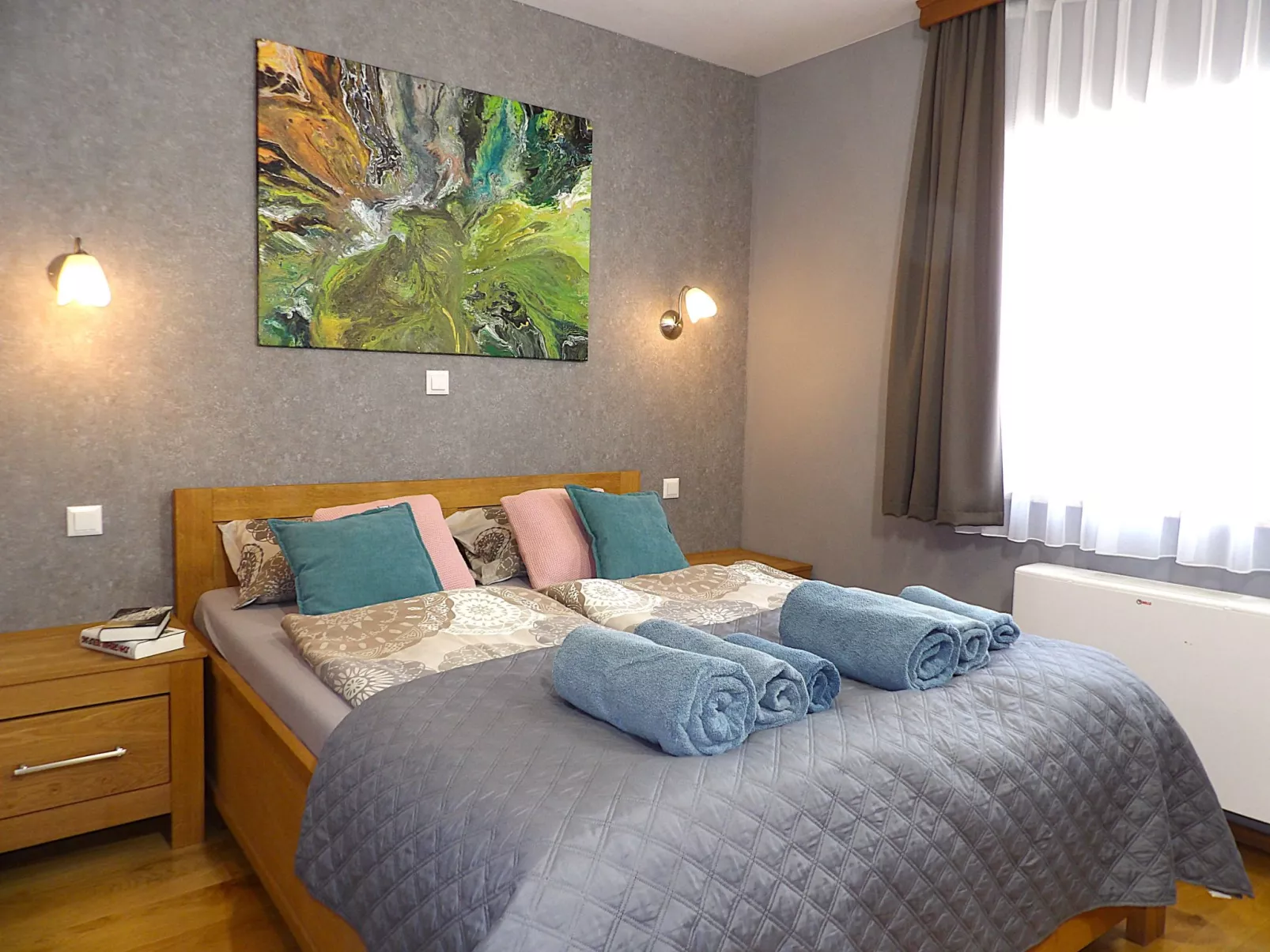 Villa Krase mit Pool-Binnen