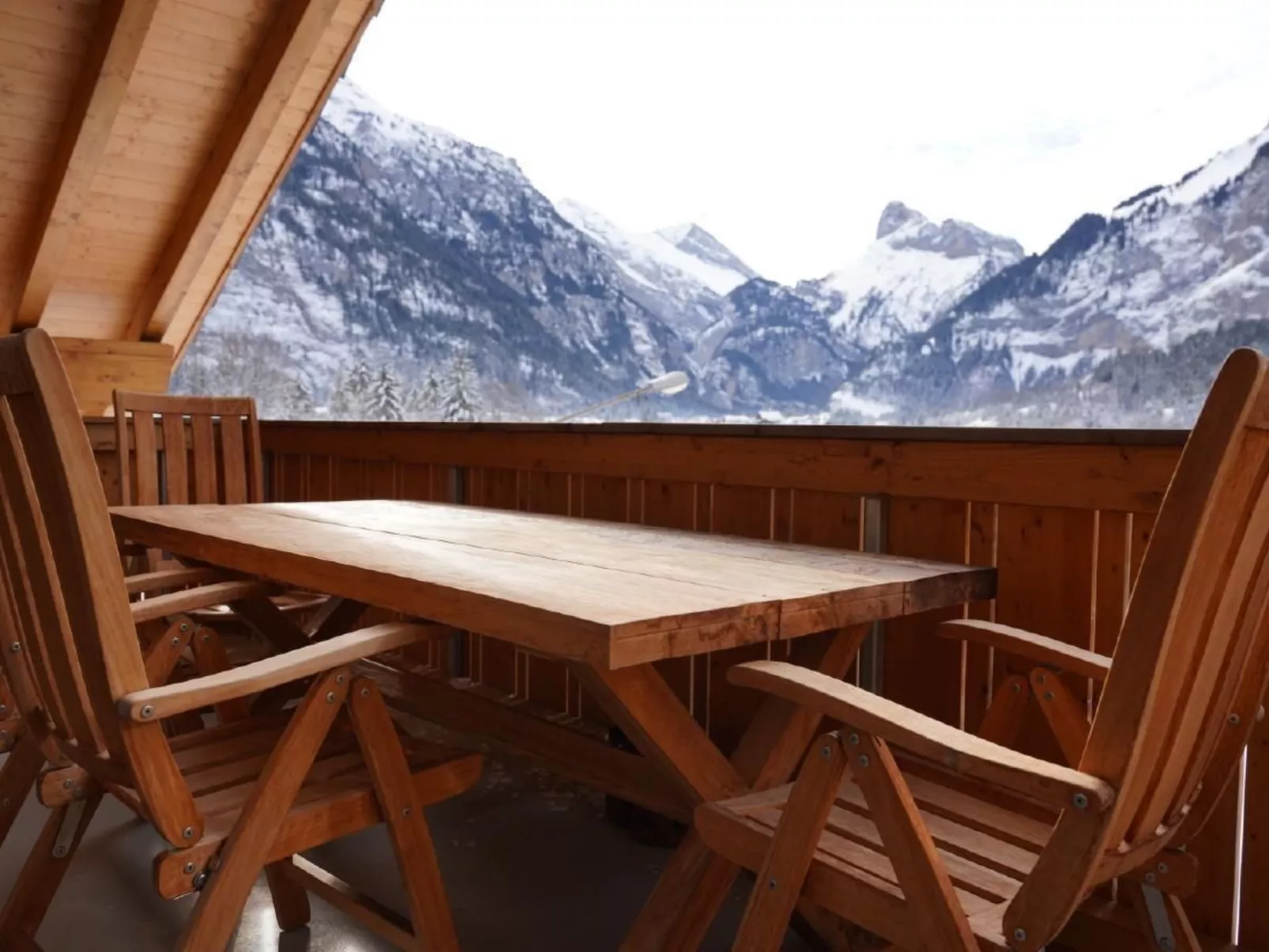 Maisonnette Wohnung Wätterbach Kandersteg - Buiten